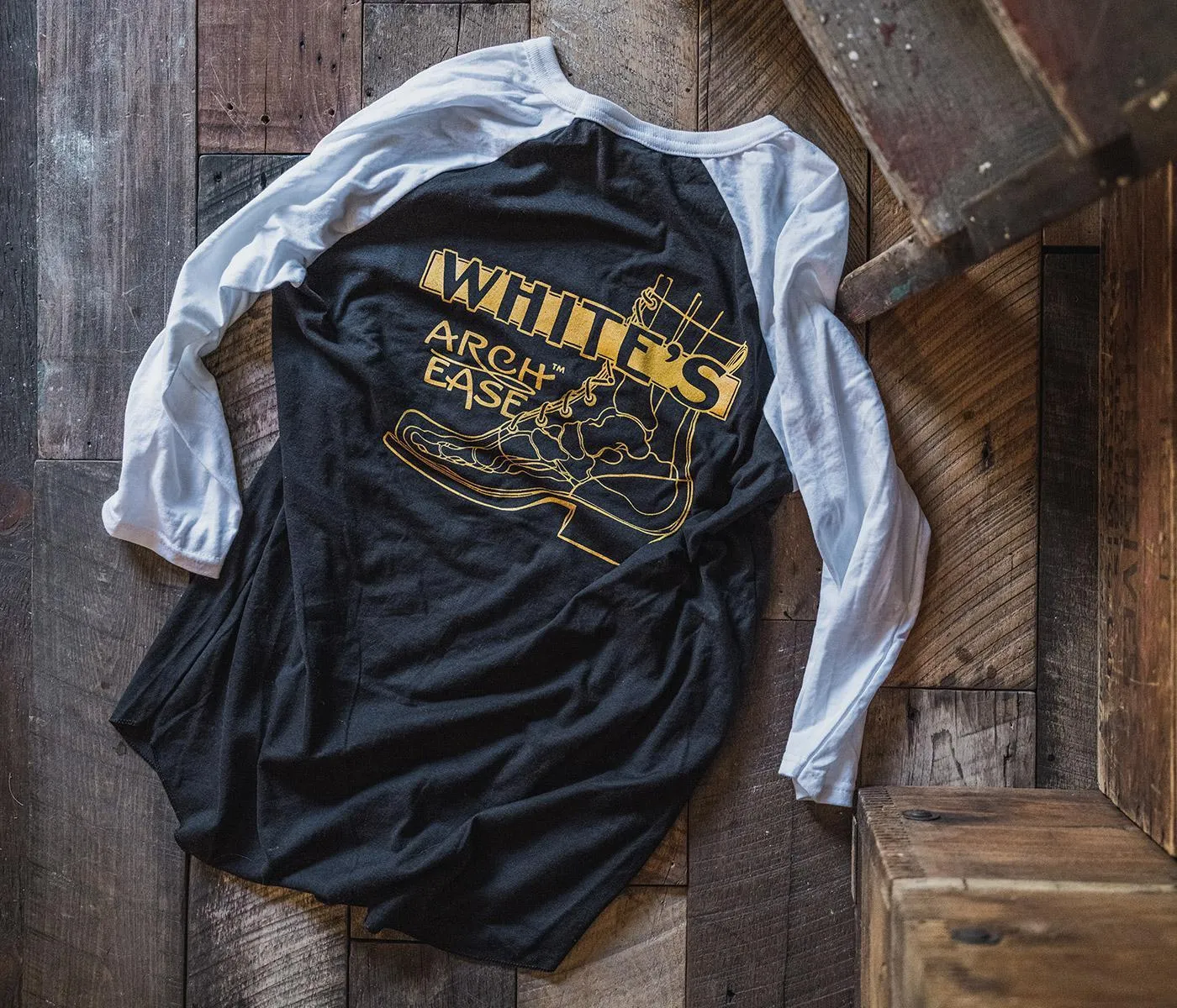 Arch-Ease Graphic Raglan Shirt sold by White's boots product image thumbnail 2