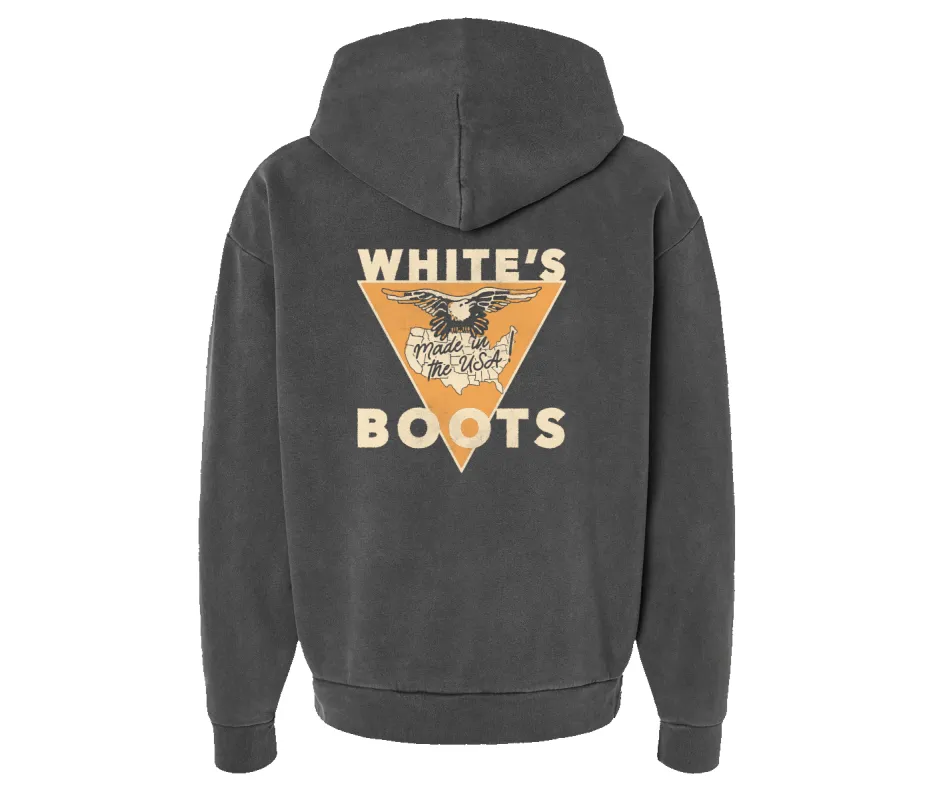 Eagle Graphic Hoodie made by White's boots