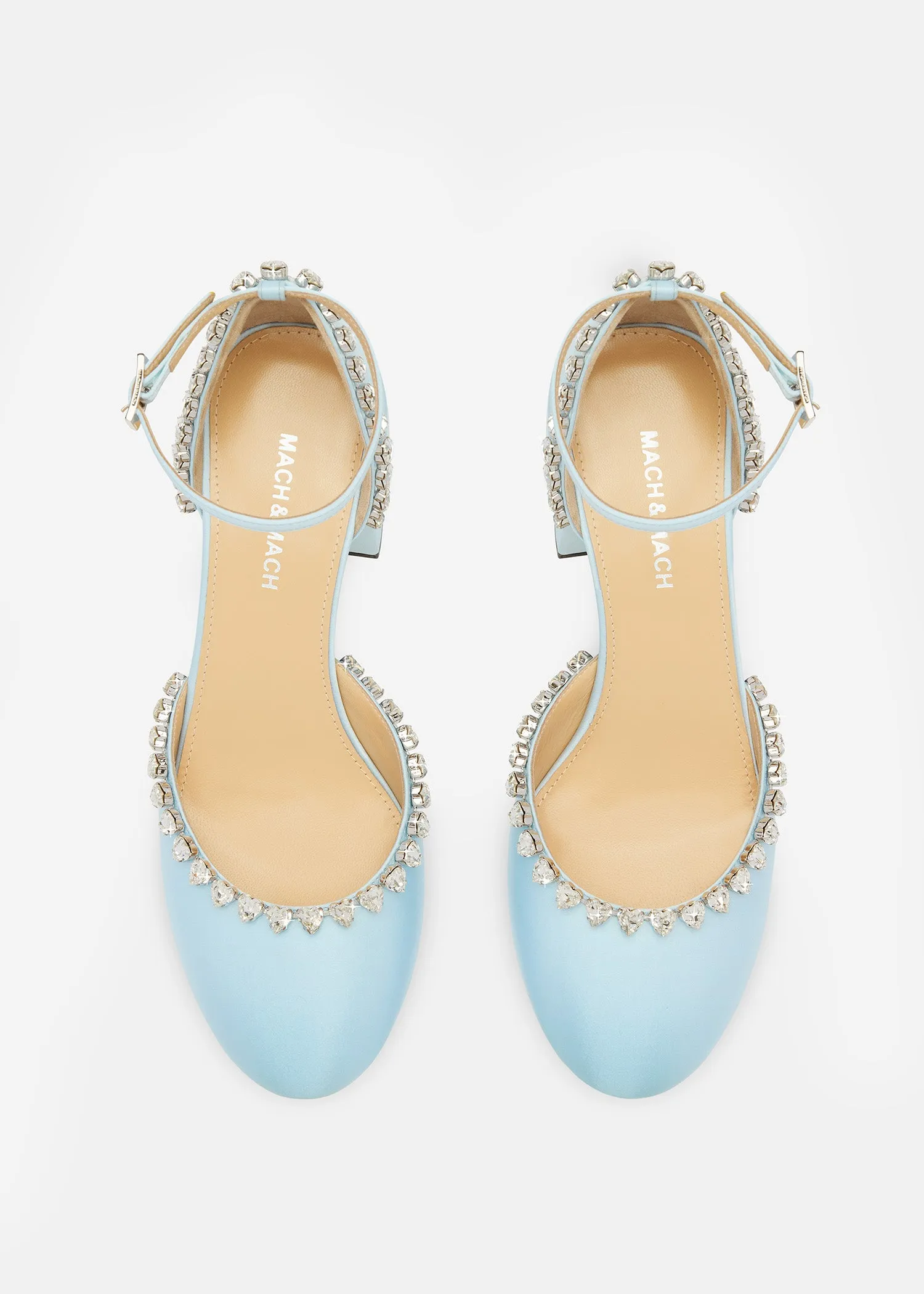 Audrey Crystal Closed Toe Sandals sold by MACH & MACH product image thumbnail 3