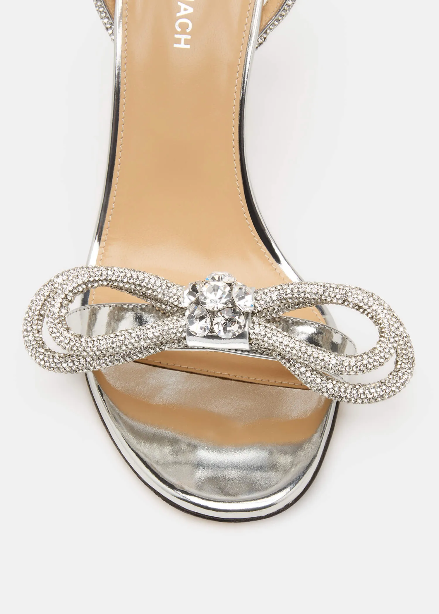 Double Bow Metallic Sandals sold by MACH & MACH product image thumbnail 5