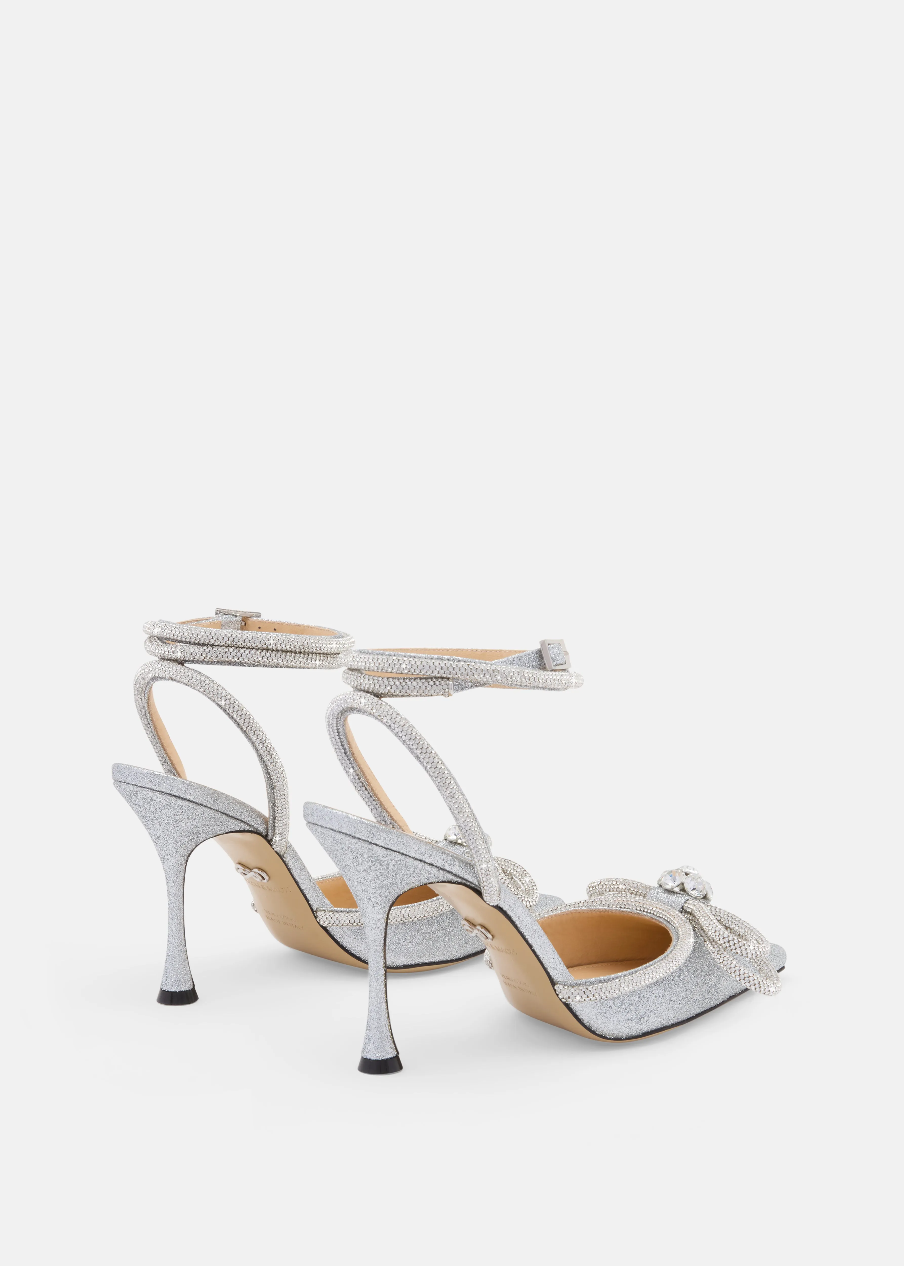 Double Bow Glitter Pumps sold by MACH & MACH product image thumbnail 4