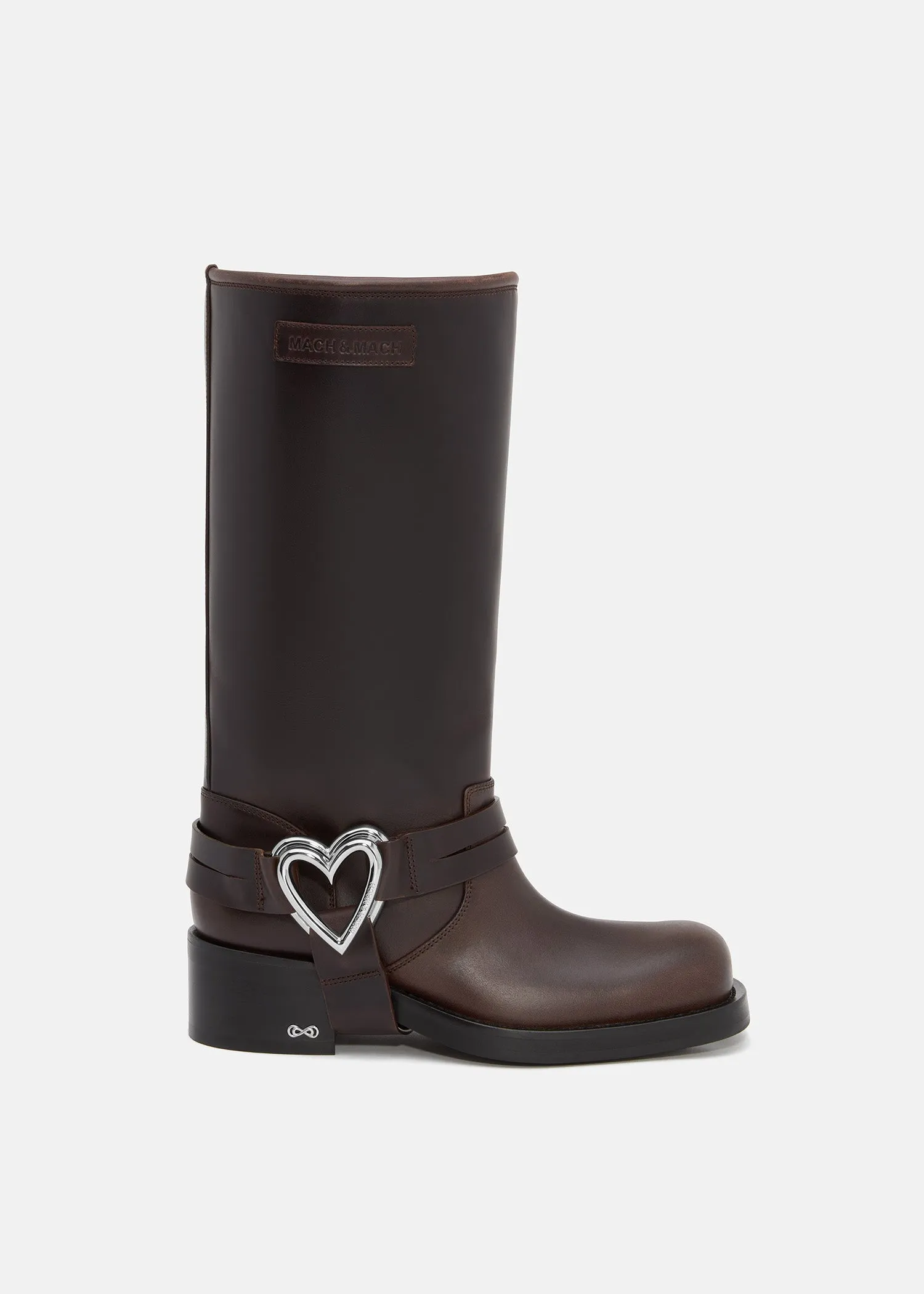 Double Heart Combat Boots sold by MACH & MACH