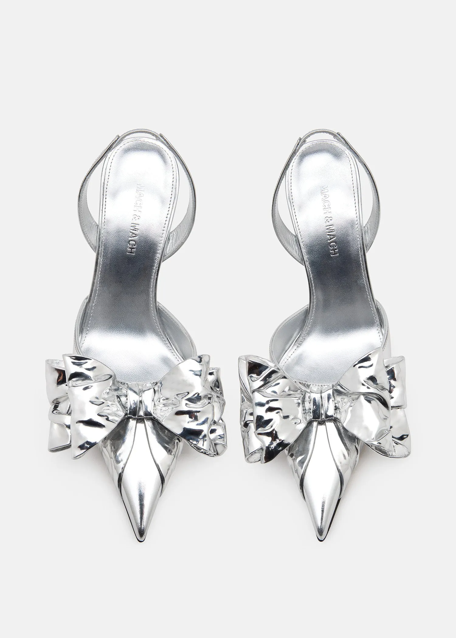 Le Cadeau Wrapped Leather Slingbacks 85mm sold by MACH & MACH product image thumbnail 3