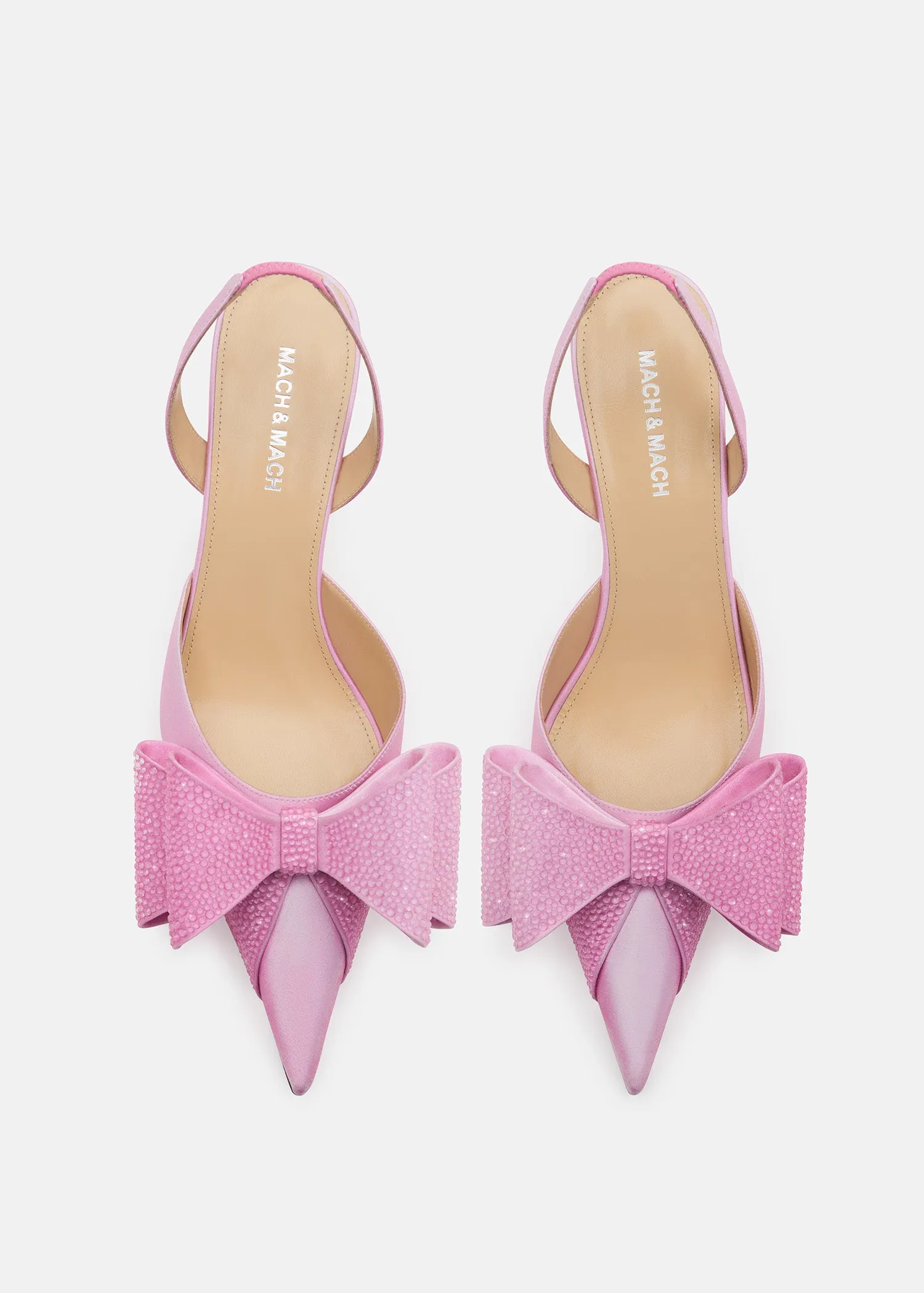 Le Cadeau Pink Aqua Gradient Slingbacks sold by MACH & MACH product image thumbnail 3