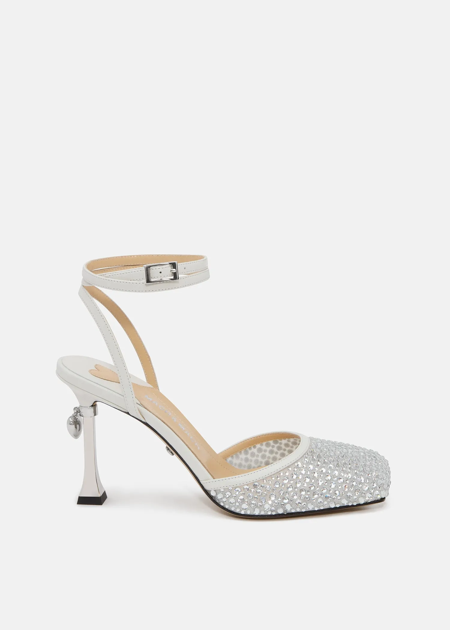 Puffy Heart Ring Square Toe High Heels sold by MACH & MACH