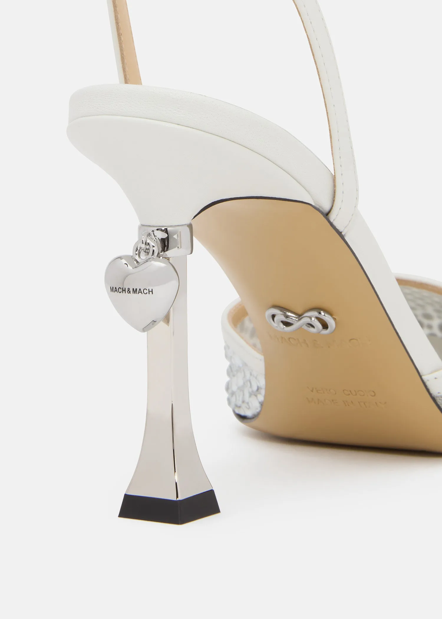 Puffy Heart Ring Square Toe High Heels sold by MACH & MACH product image thumbnail 5