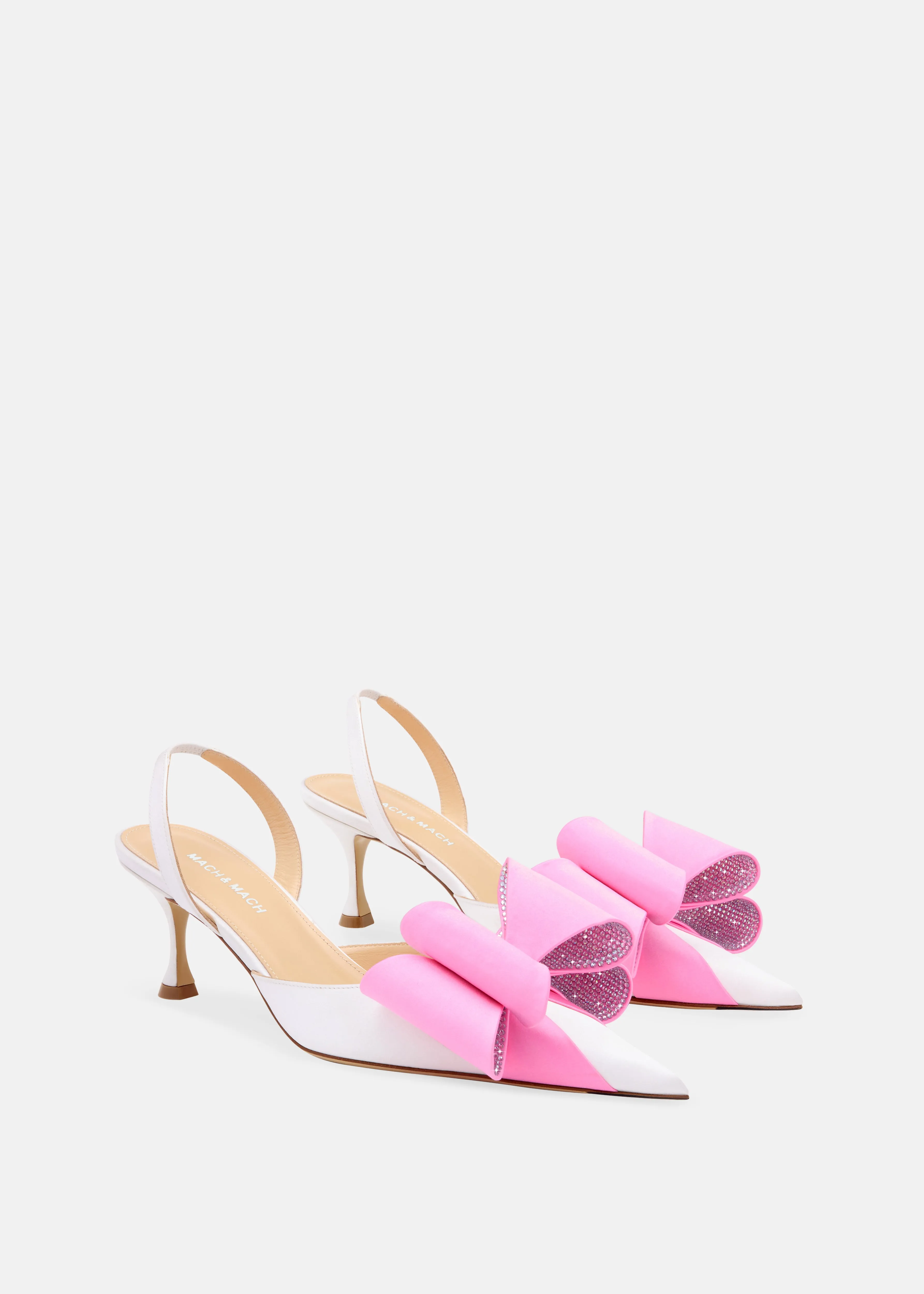 Le Cadeau Satin Slingbacks sold by MACH & MACH product image thumbnail 2