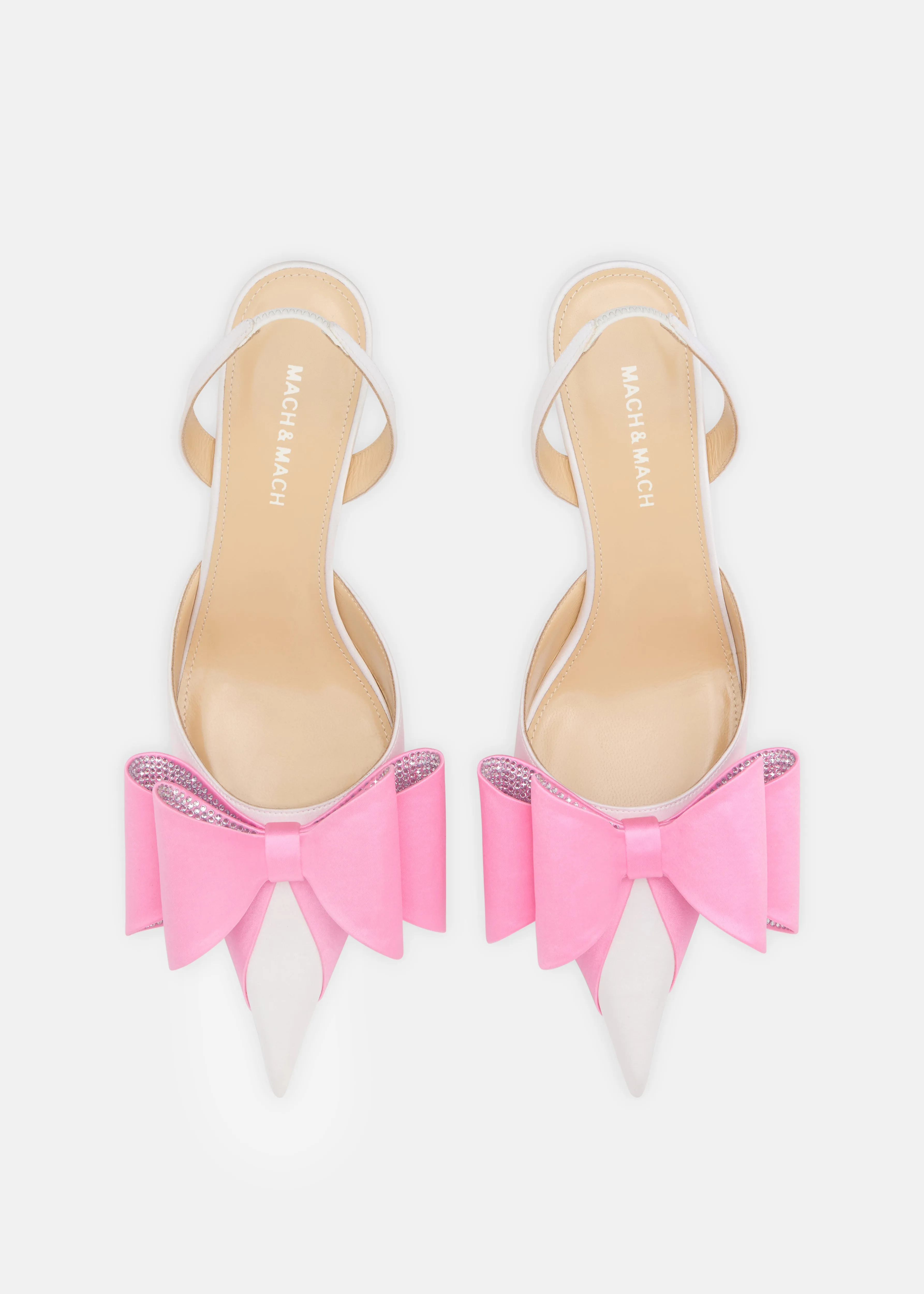 Le Cadeau Satin Slingbacks sold by MACH & MACH product image thumbnail 3