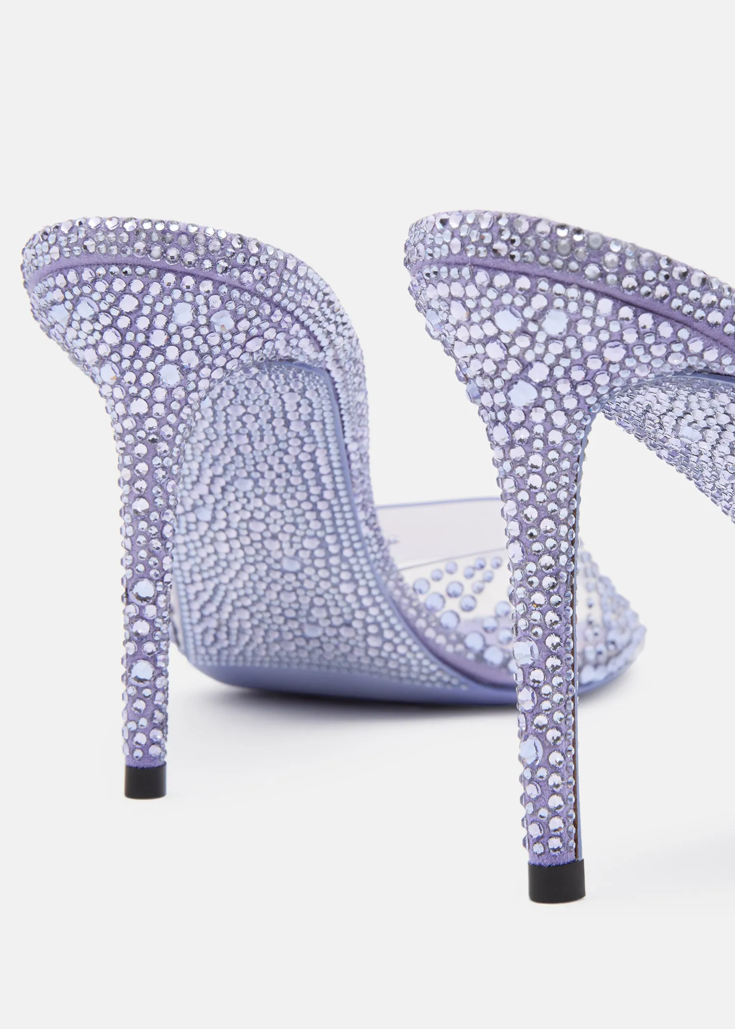 Crystal Flame Round Toe Mules sold by MACH & MACH product image thumbnail 5