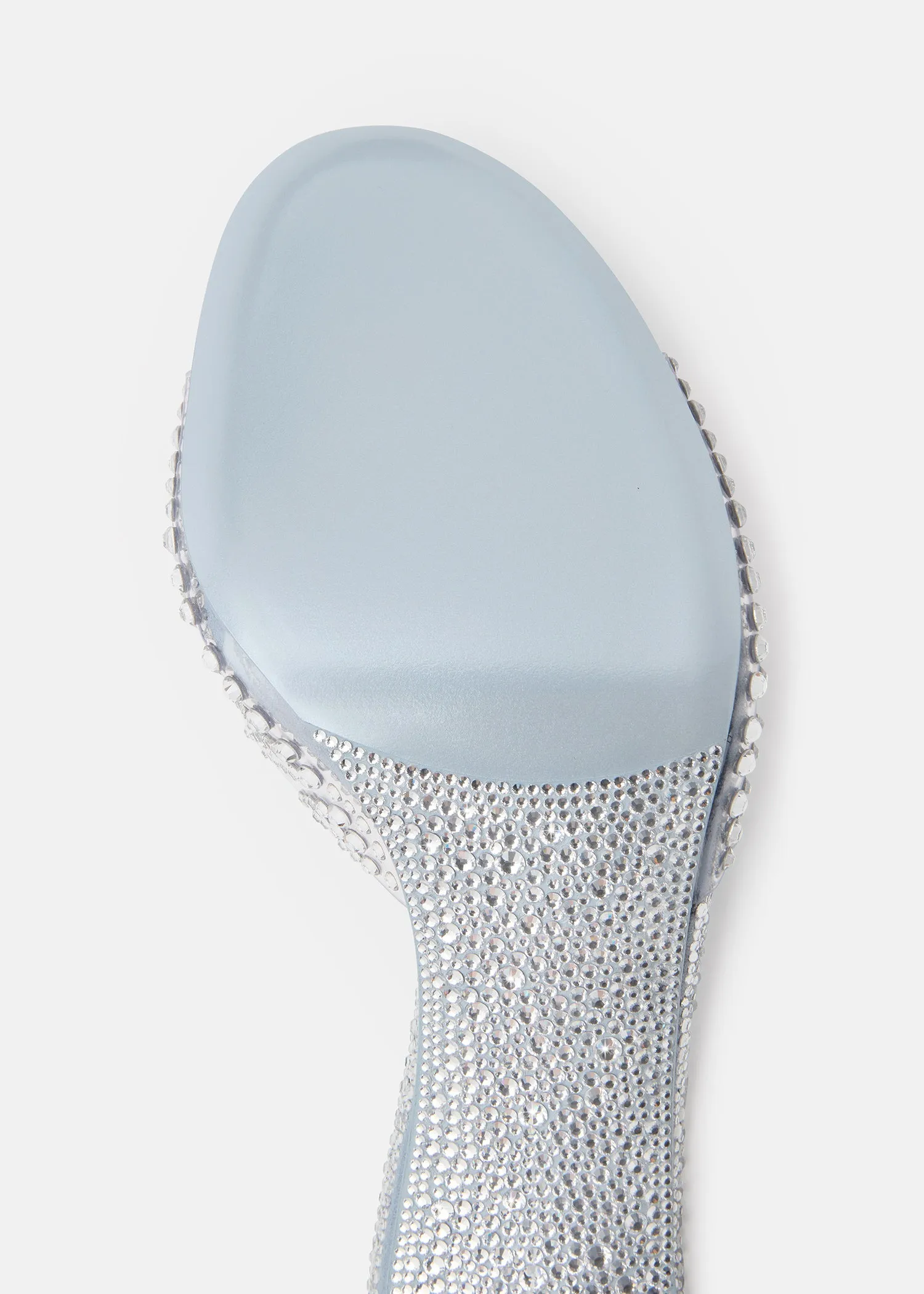 Crystal Flame Round Toe Mules sold by MACH & MACH product image thumbnail 4