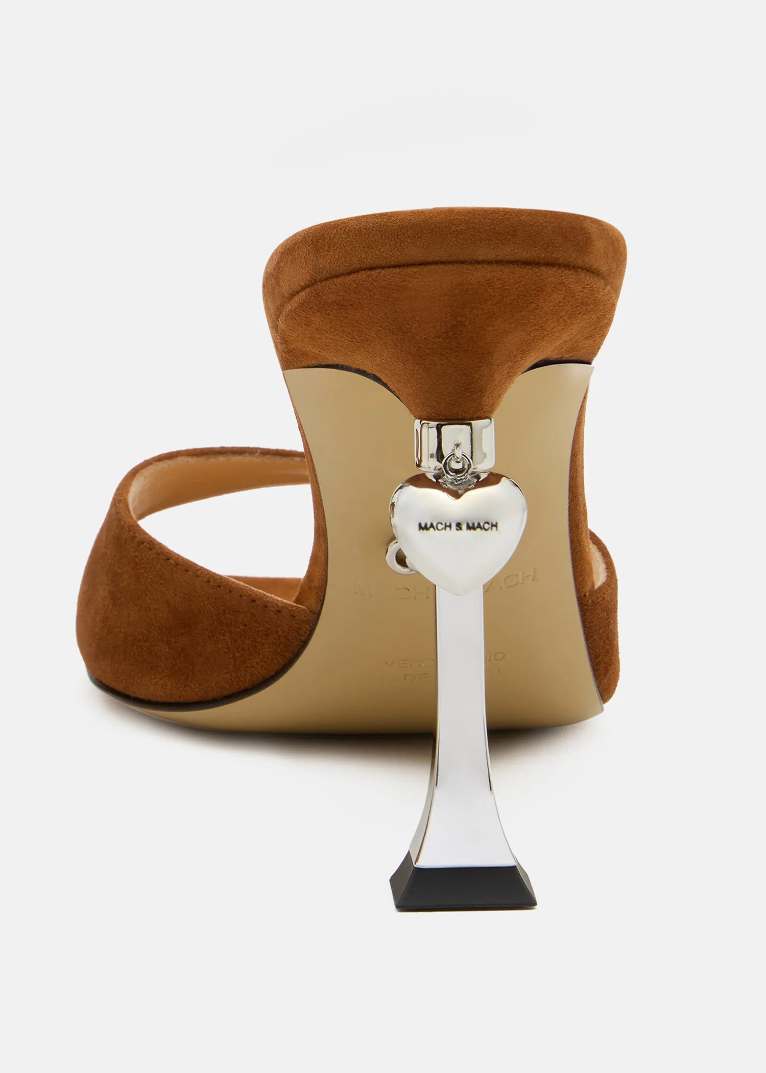 Puffy Heart Ring Square Toe Mules 95mm sold by MACH & MACH product image thumbnail 5