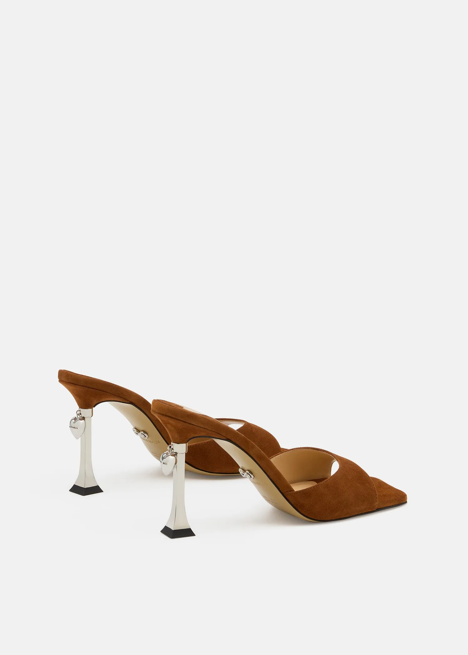 Puffy Heart Ring Square Toe Mules 95mm sold by MACH & MACH product image thumbnail 4