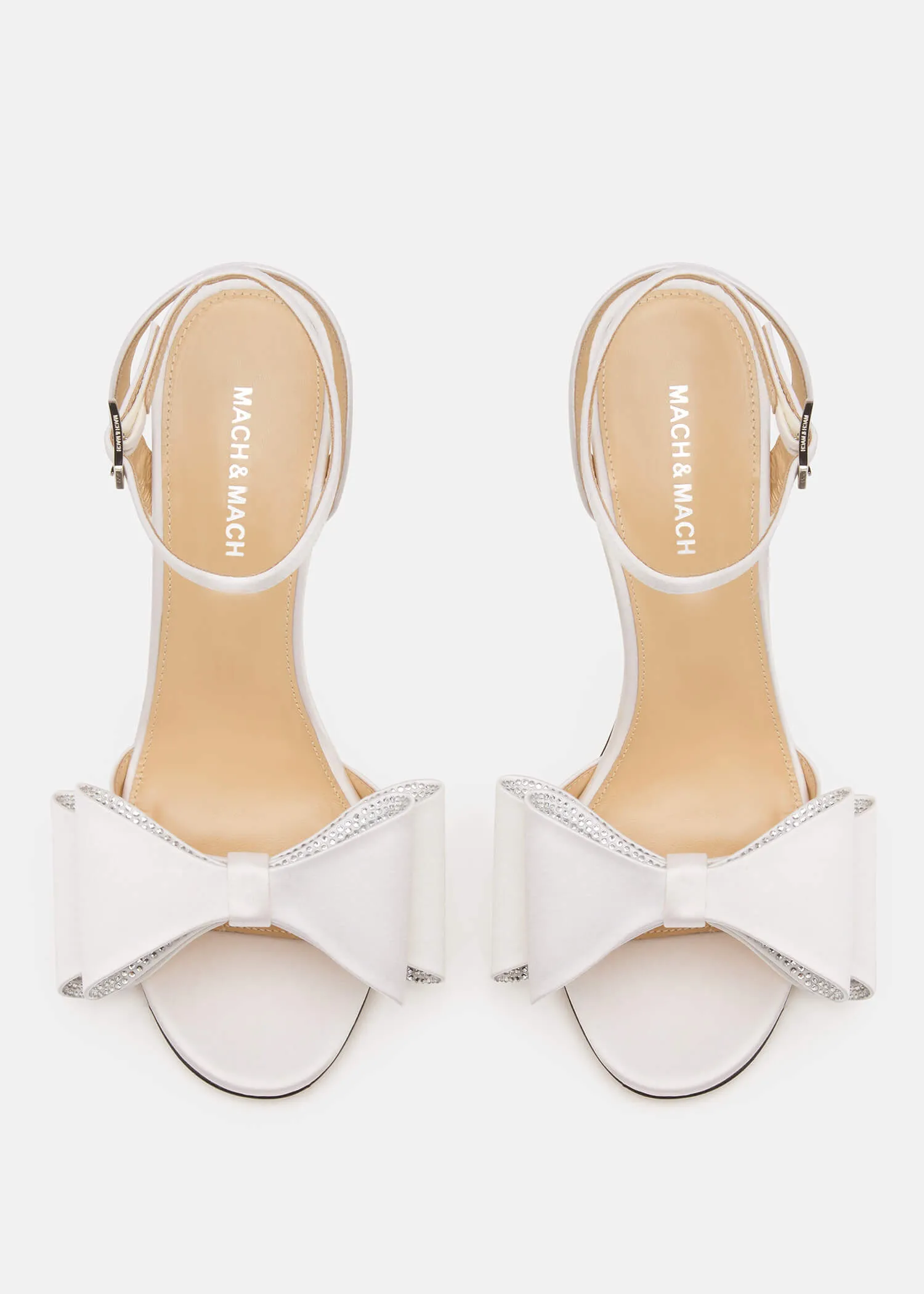 Le Cadeau'' Round Toe Satin Sandals sold by MACH & MACH product image thumbnail 4