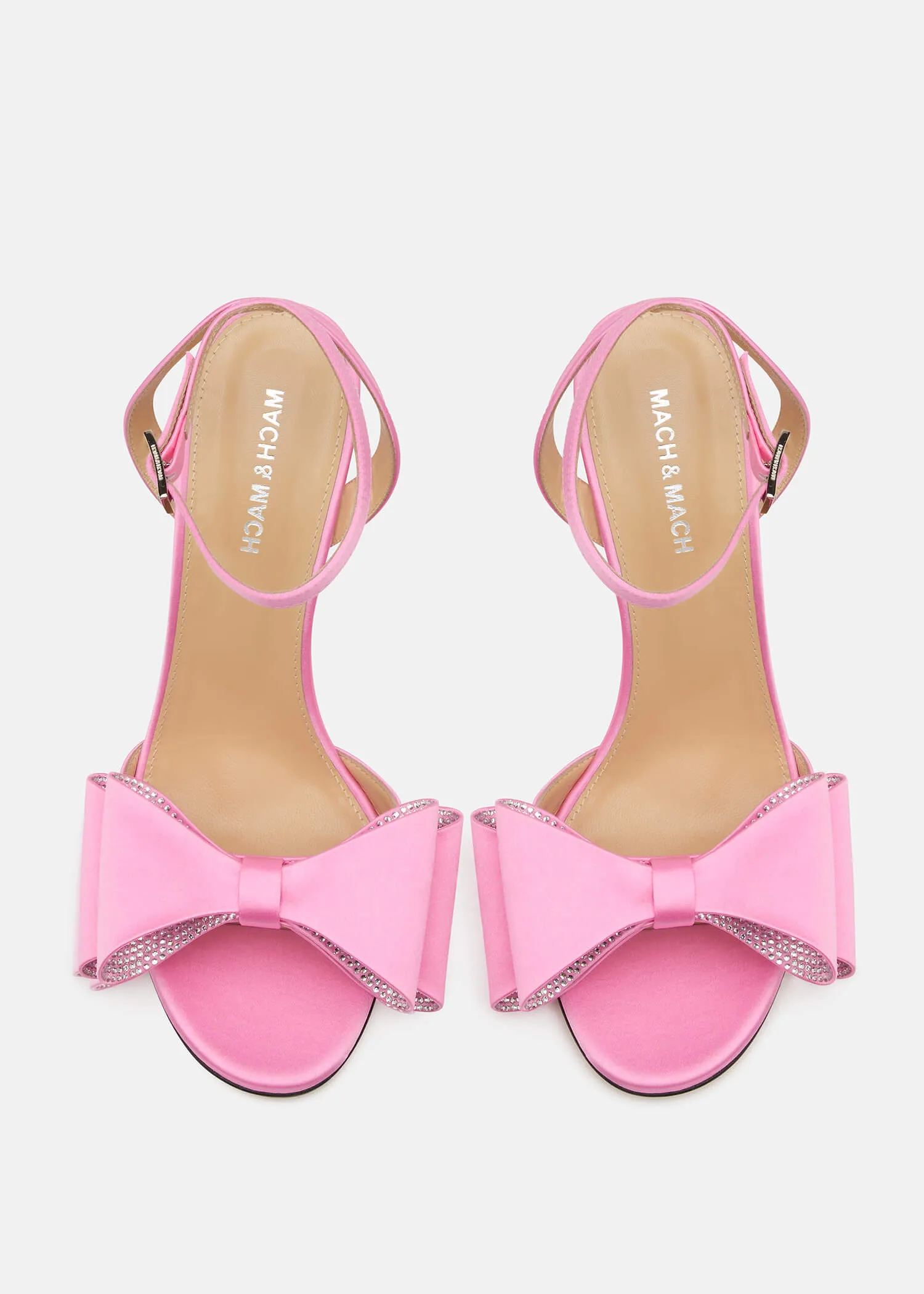 Le Cadeau Round Toe Satin Sandals sold by MACH & MACH product image thumbnail 4