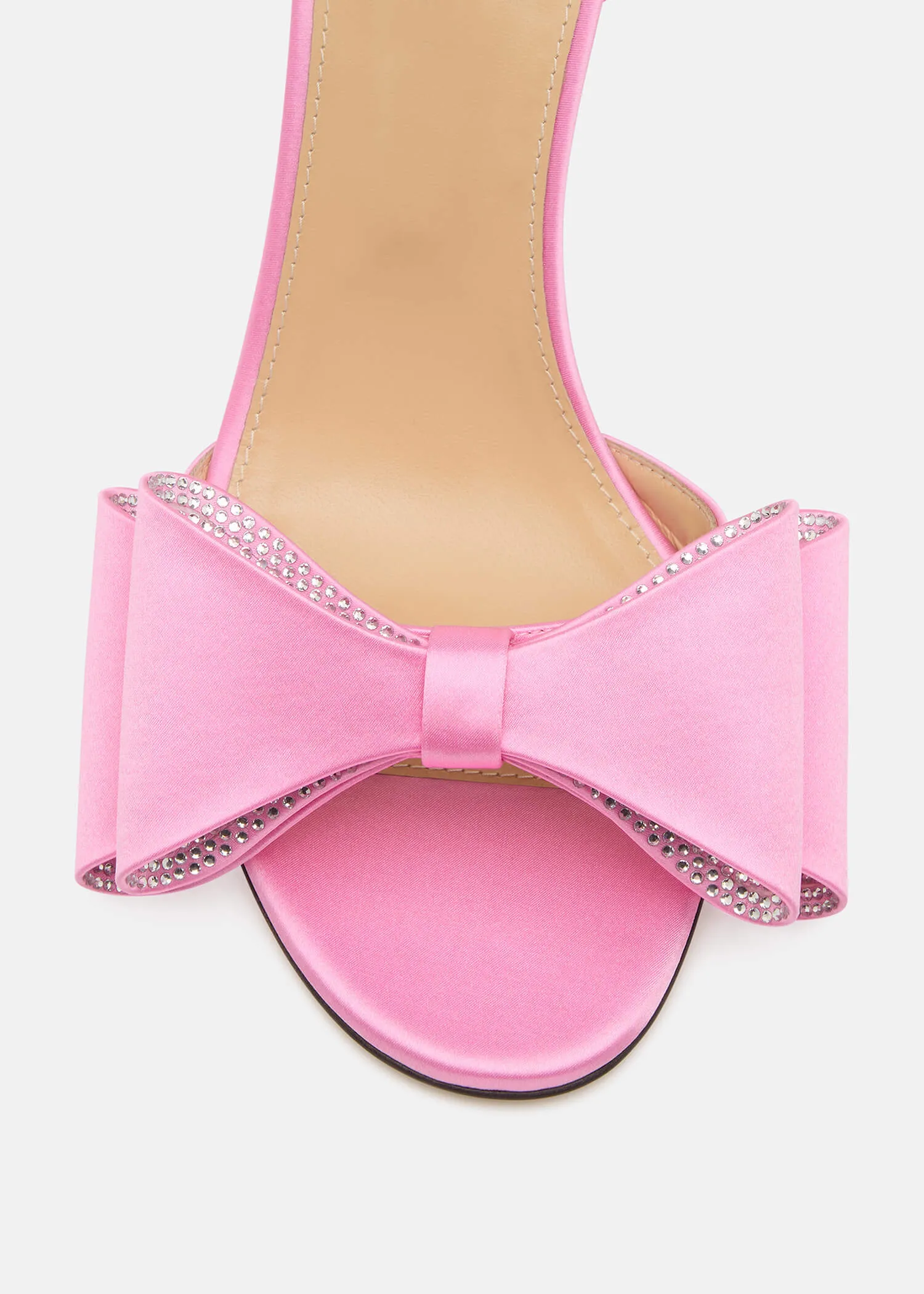 Le Cadeau Round Toe Satin Sandals sold by MACH & MACH product image thumbnail 5