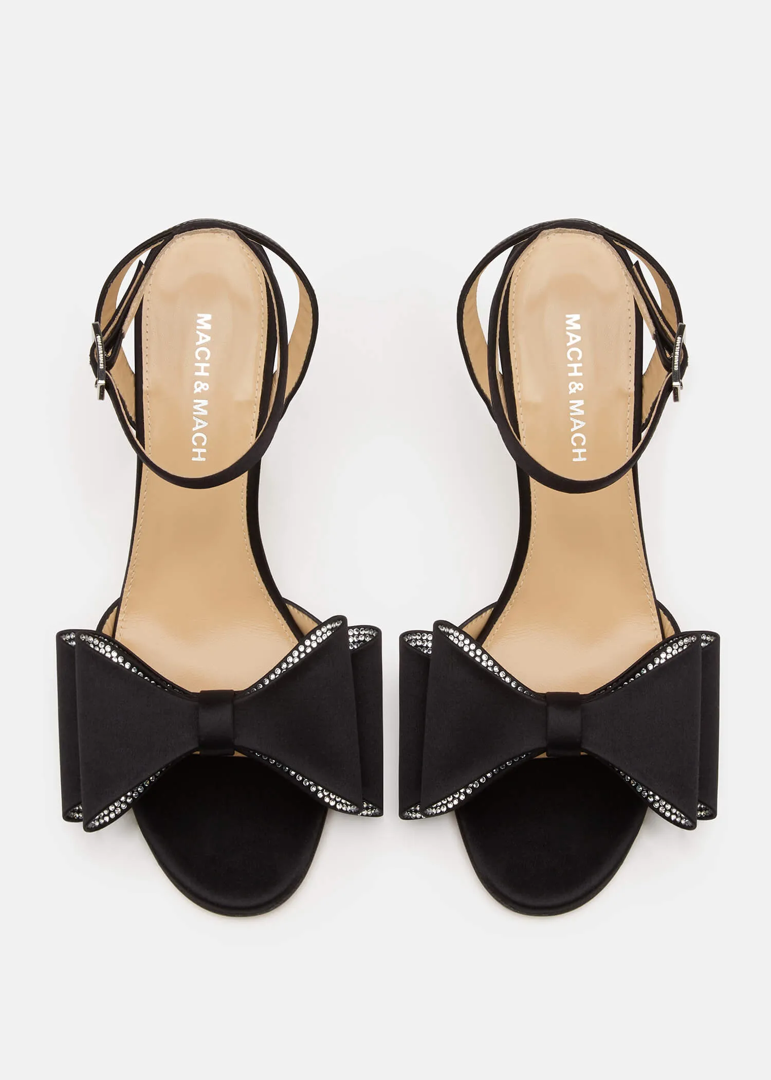 Le Cadeau'' Round Toe Satin Sandals sold by MACH & MACH product image thumbnail 2