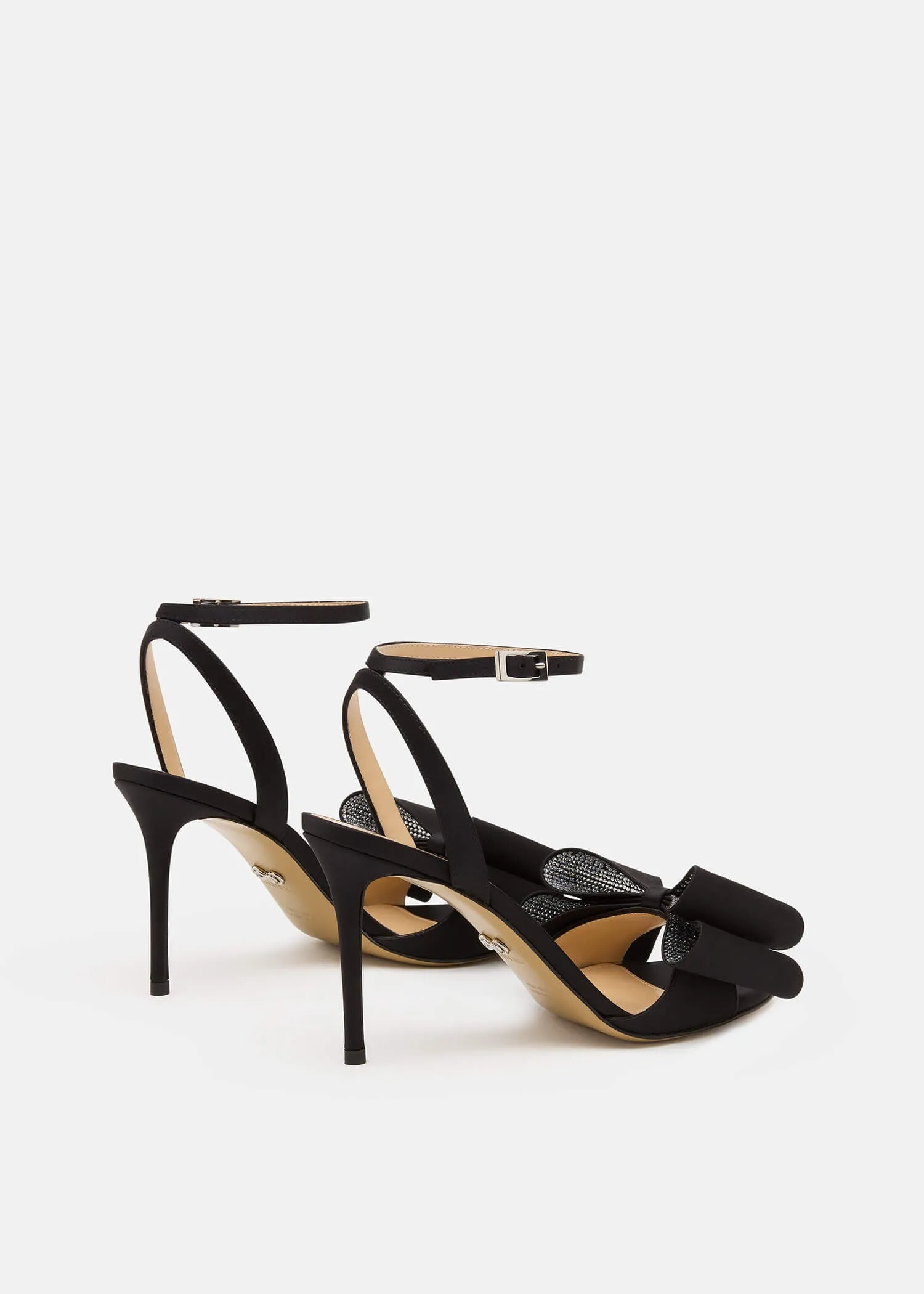 Le Cadeau'' Round Toe Satin Sandals sold by MACH & MACH product image thumbnail 3