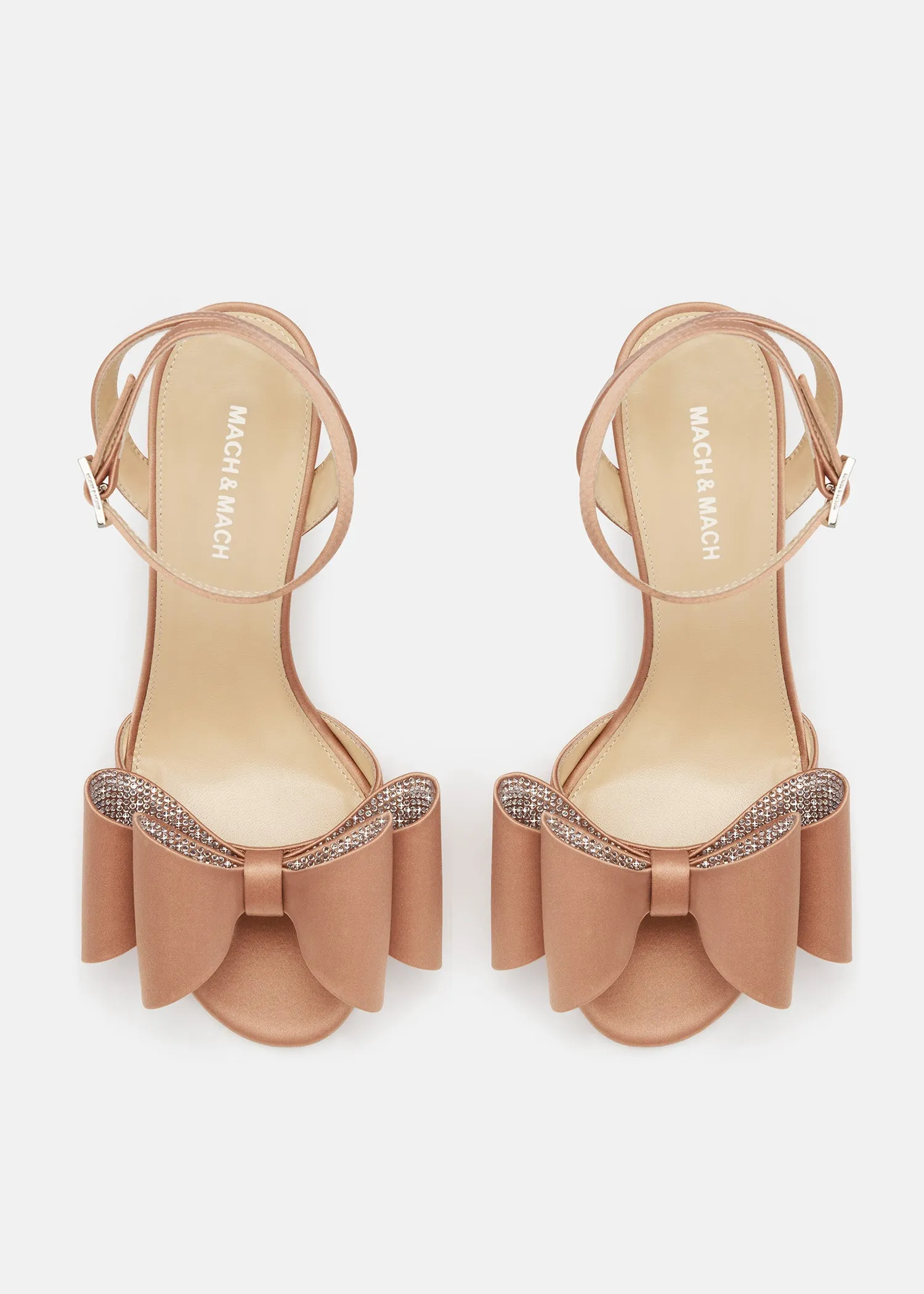 Le Cadeau Gold Brown Round Toe Sandals sold by MACH & MACH product image thumbnail 2