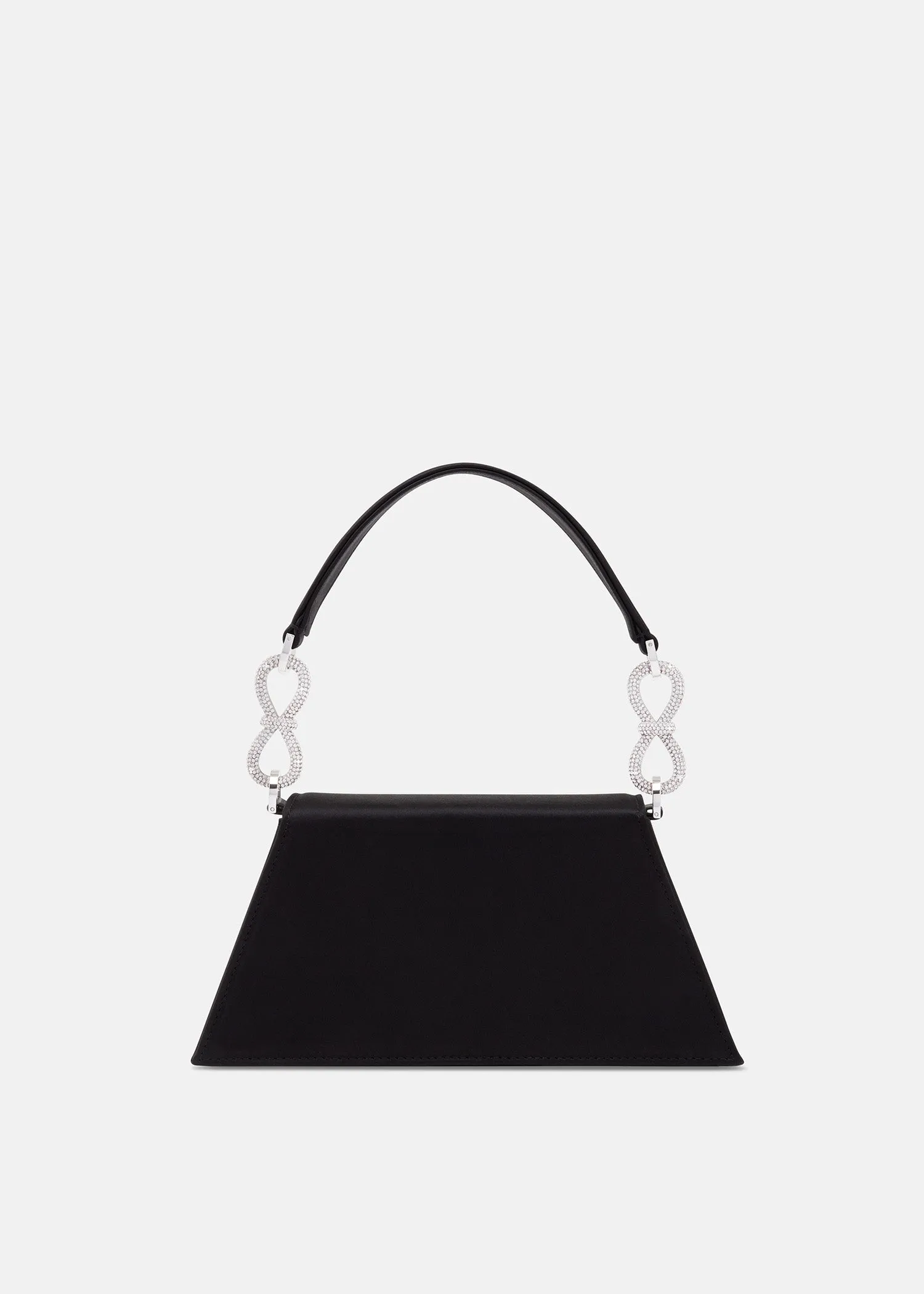 DOUBLE BOW SAMANTHA HANDBAG MEDIUM BLACK sold by MACH & MACH product image thumbnail 3