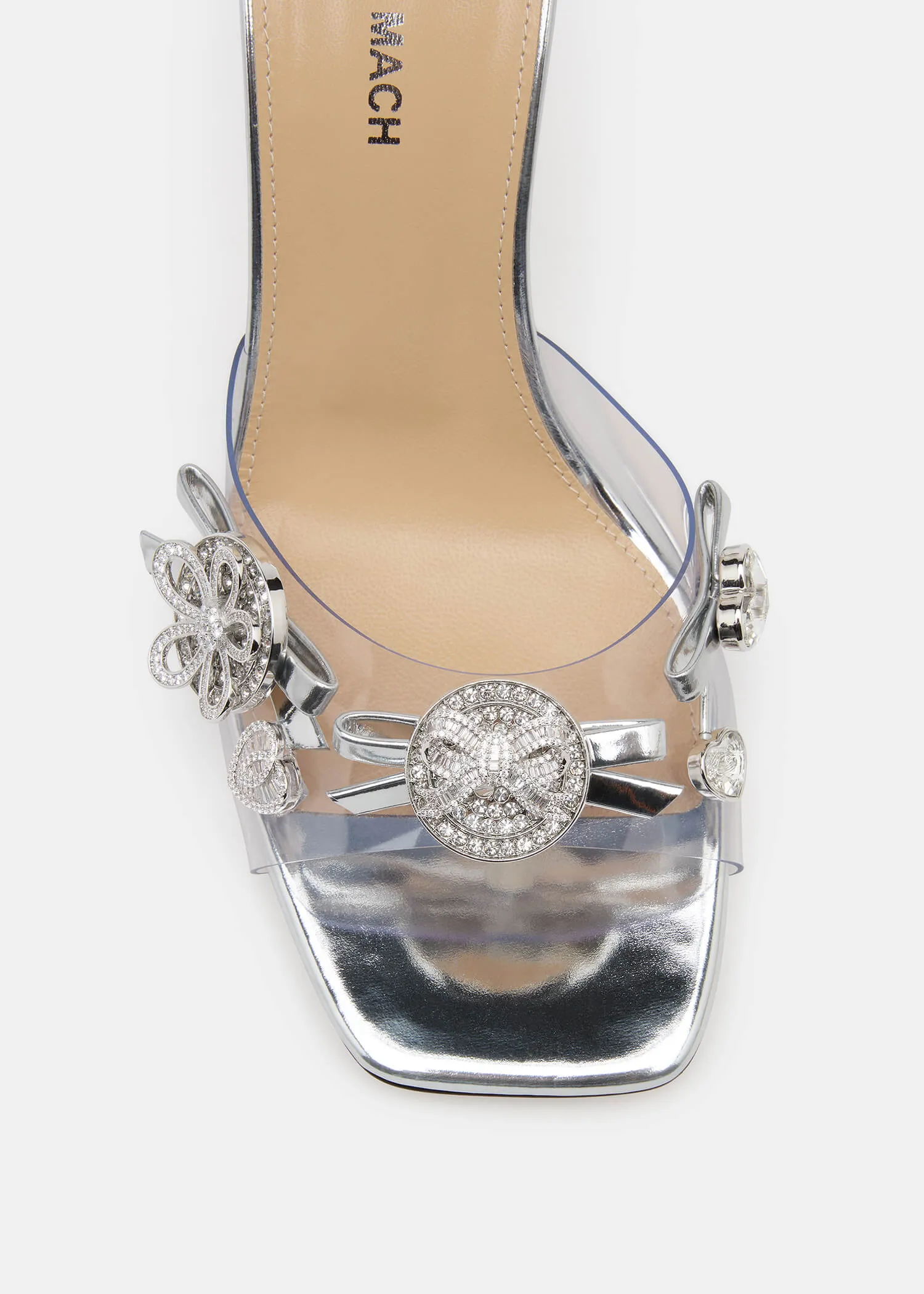 Crystal Button PVC Mules sold by MACH & MACH product image thumbnail 5