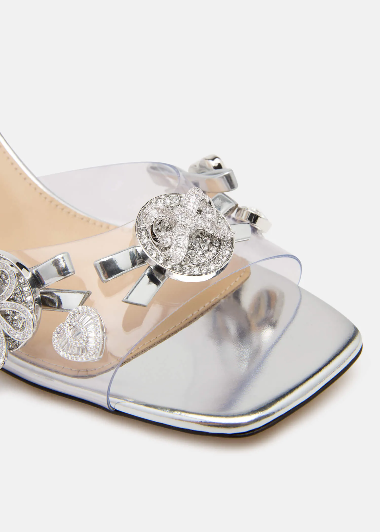 Crystal Button PVC Mules sold by MACH & MACH product image thumbnail 5