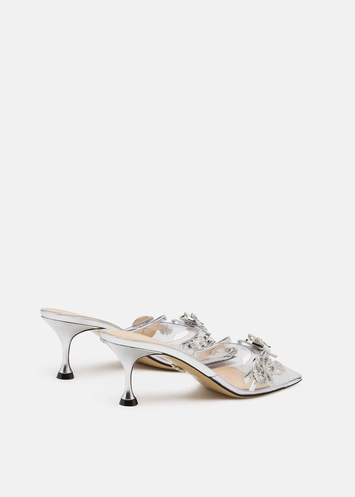 Crystal Button PVC Mules sold by MACH & MACH product image thumbnail 4