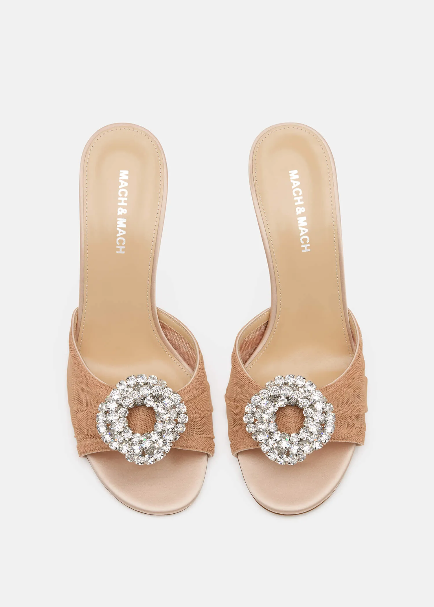 Galaxy Tulle Mules sold by MACH & MACH product image thumbnail 3