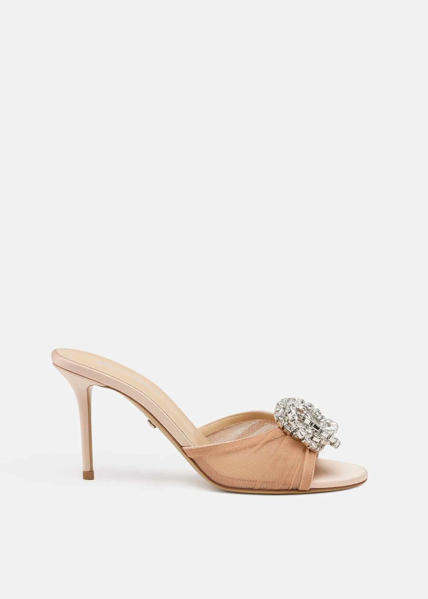 Galaxy Tulle Mules sold by MACH & MACH