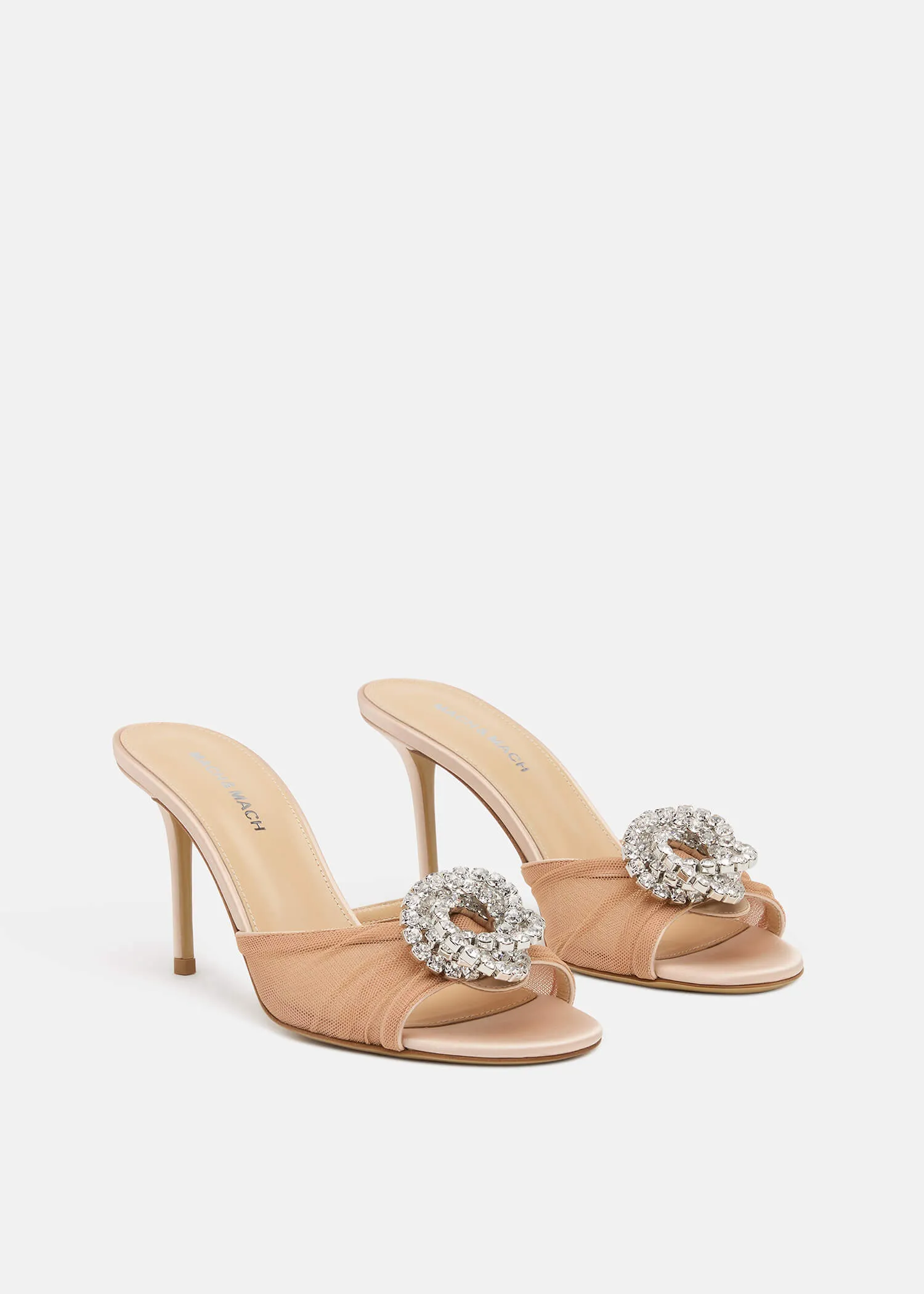 Galaxy Tulle Mules sold by MACH & MACH product image thumbnail 2