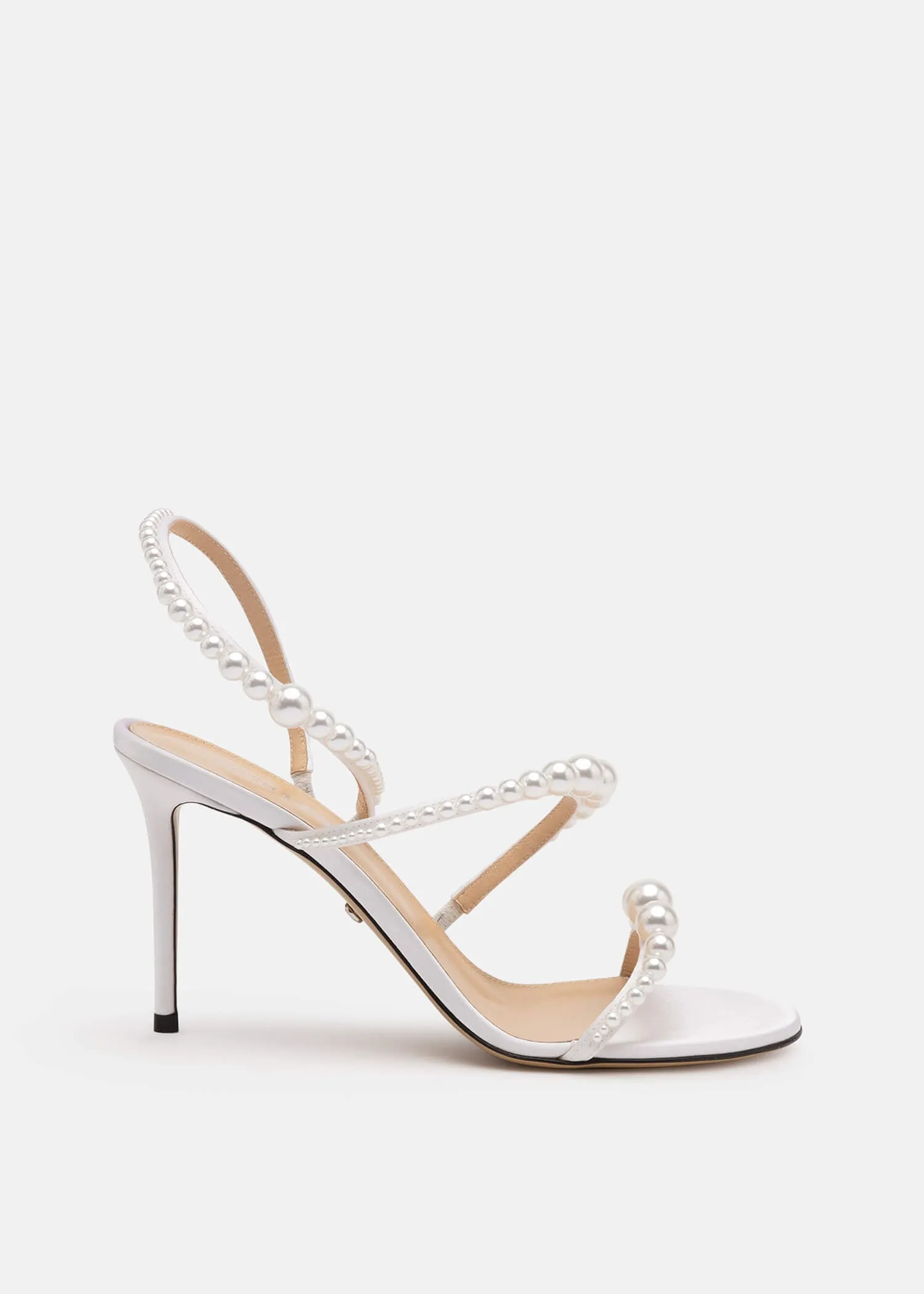 Sirene Satin Sandals sold by MACH & MACH