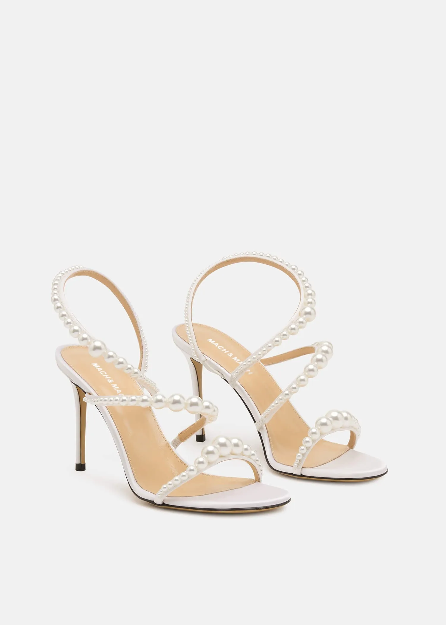 Sirene Satin Sandals sold by MACH & MACH product image thumbnail 2