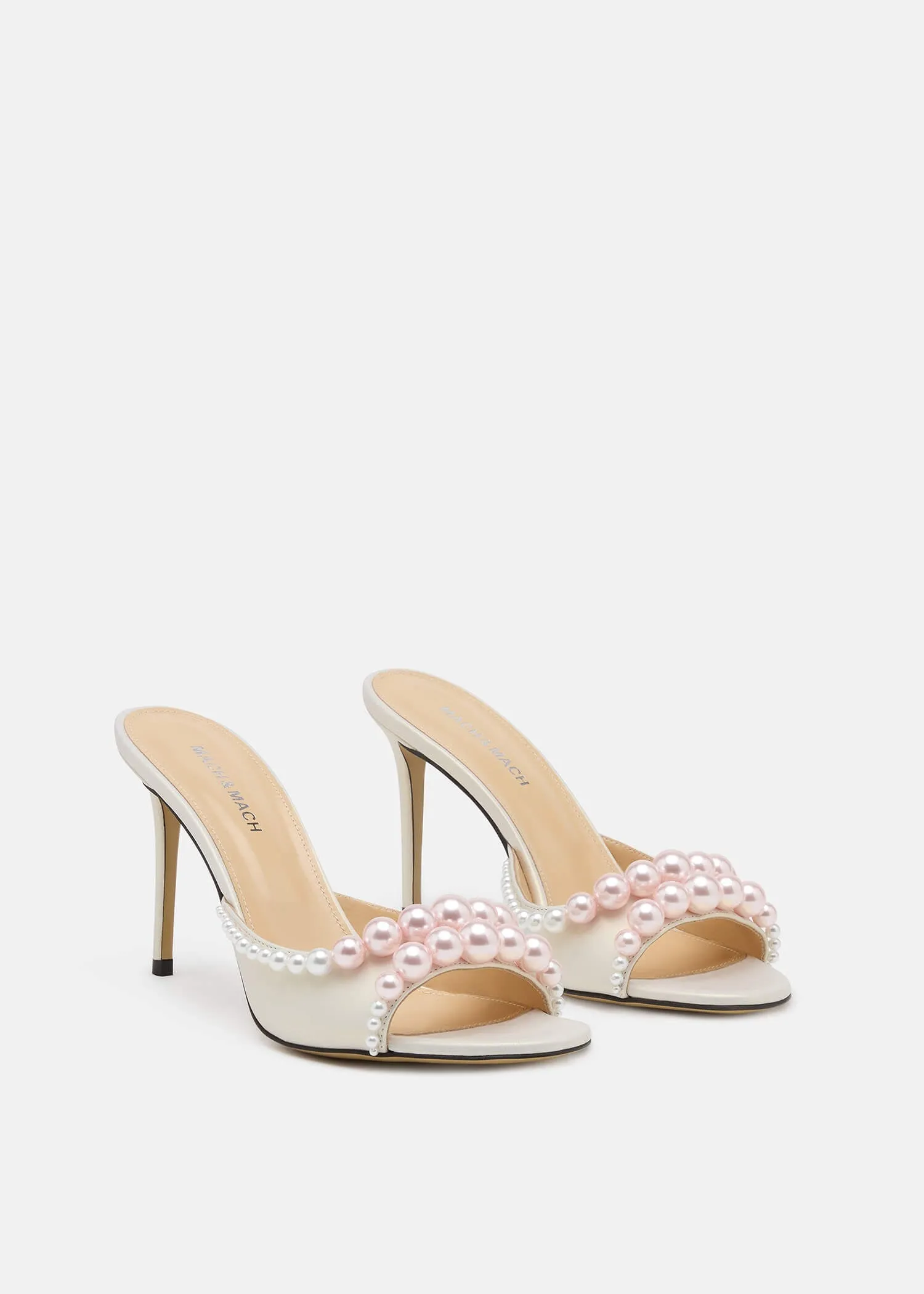 Sirene Leather Mules sold by MACH & MACH product image thumbnail 2