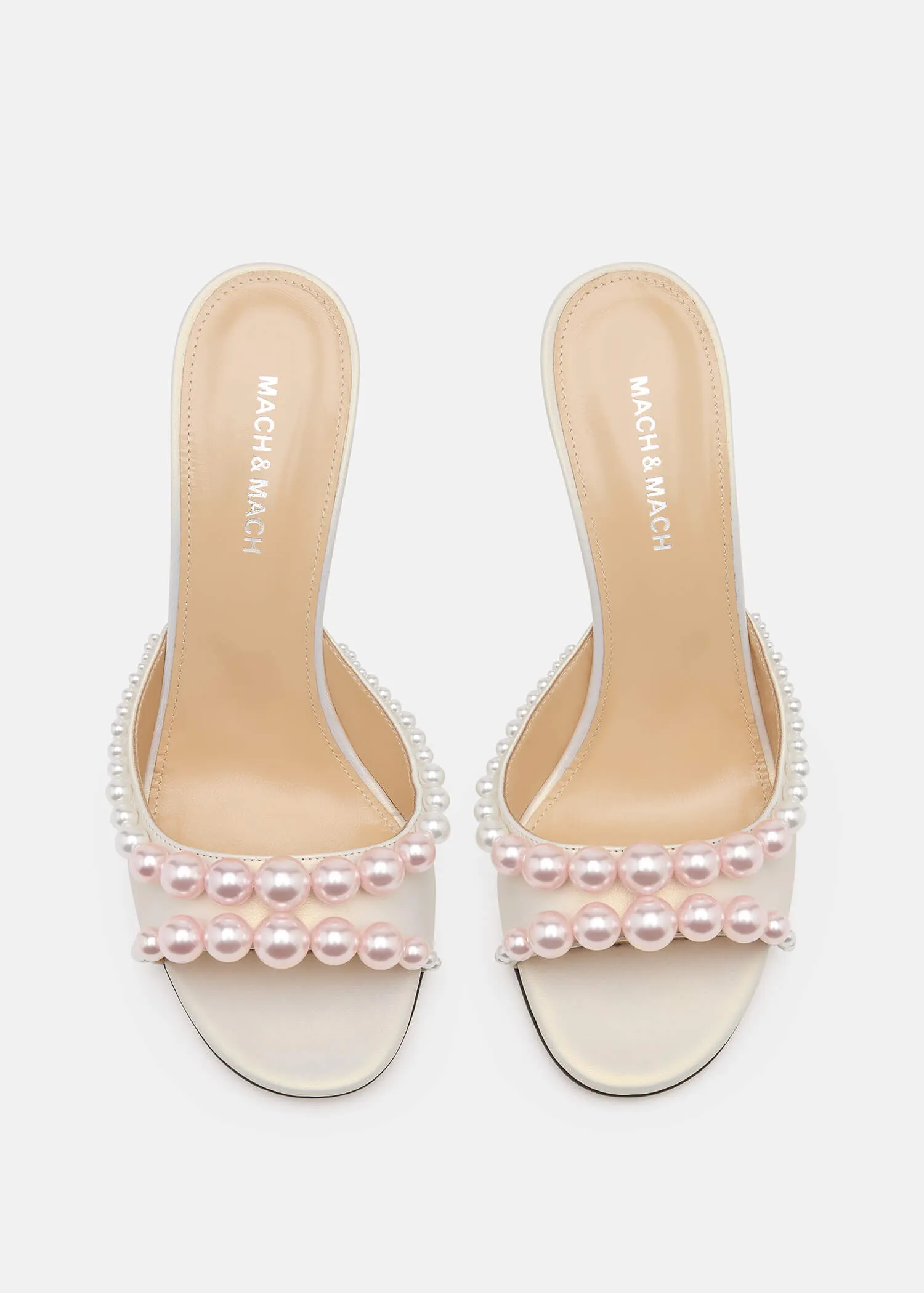 Sirene Leather Mules sold by MACH & MACH product image thumbnail 3