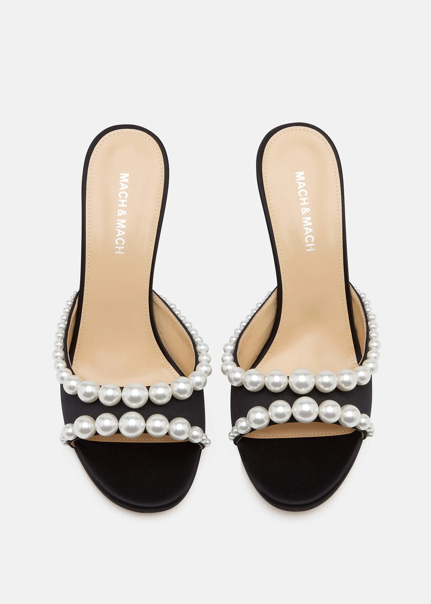 Sirene Satin Mules sold by MACH & MACH product image thumbnail 3