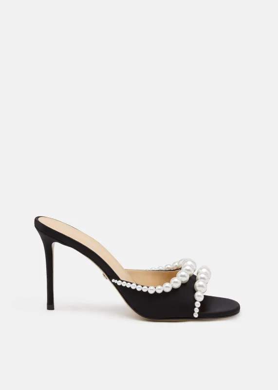 Sirene Satin Mules made by MACH & MACH