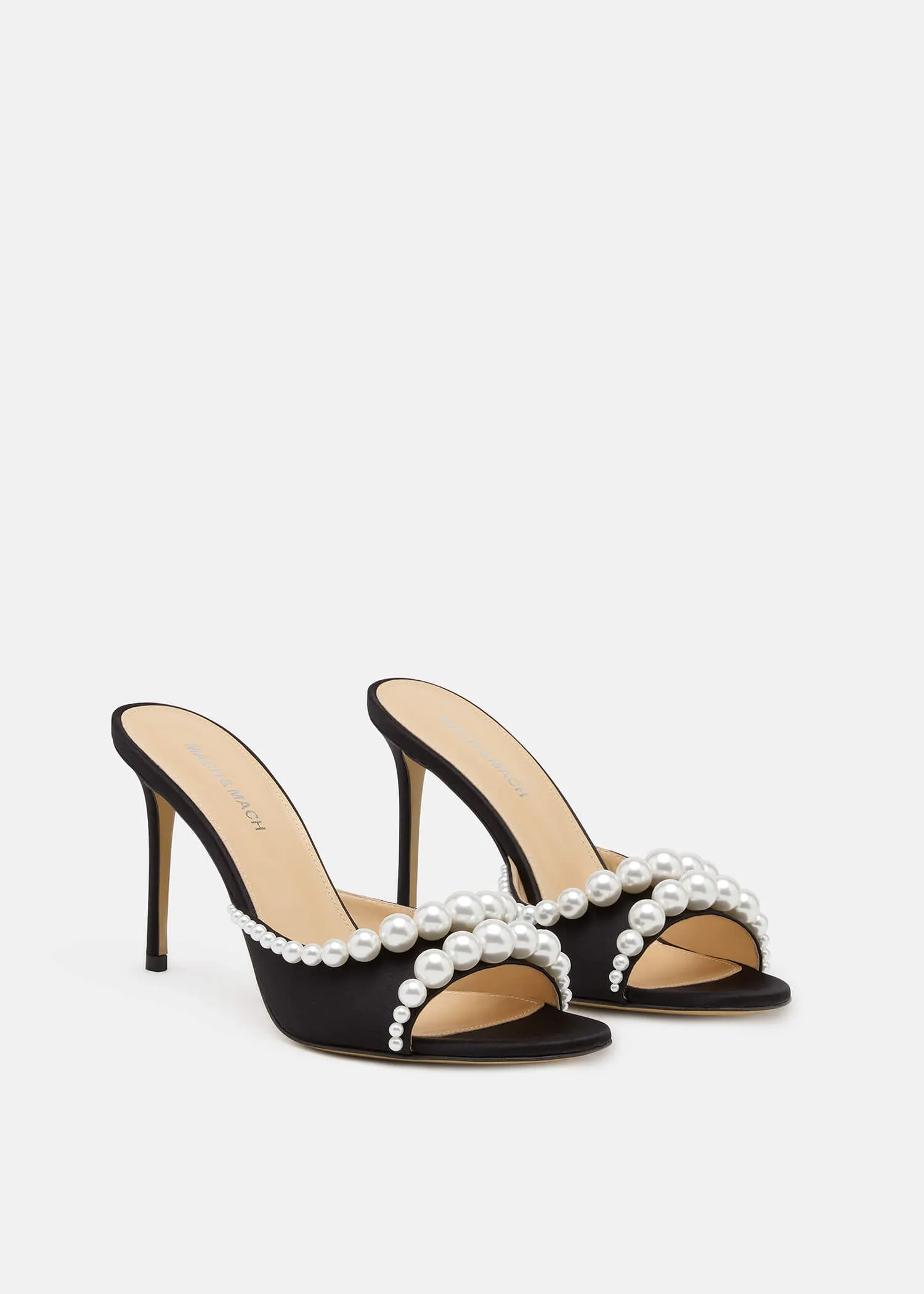 Sirene Satin Mules sold by MACH & MACH product image thumbnail 2