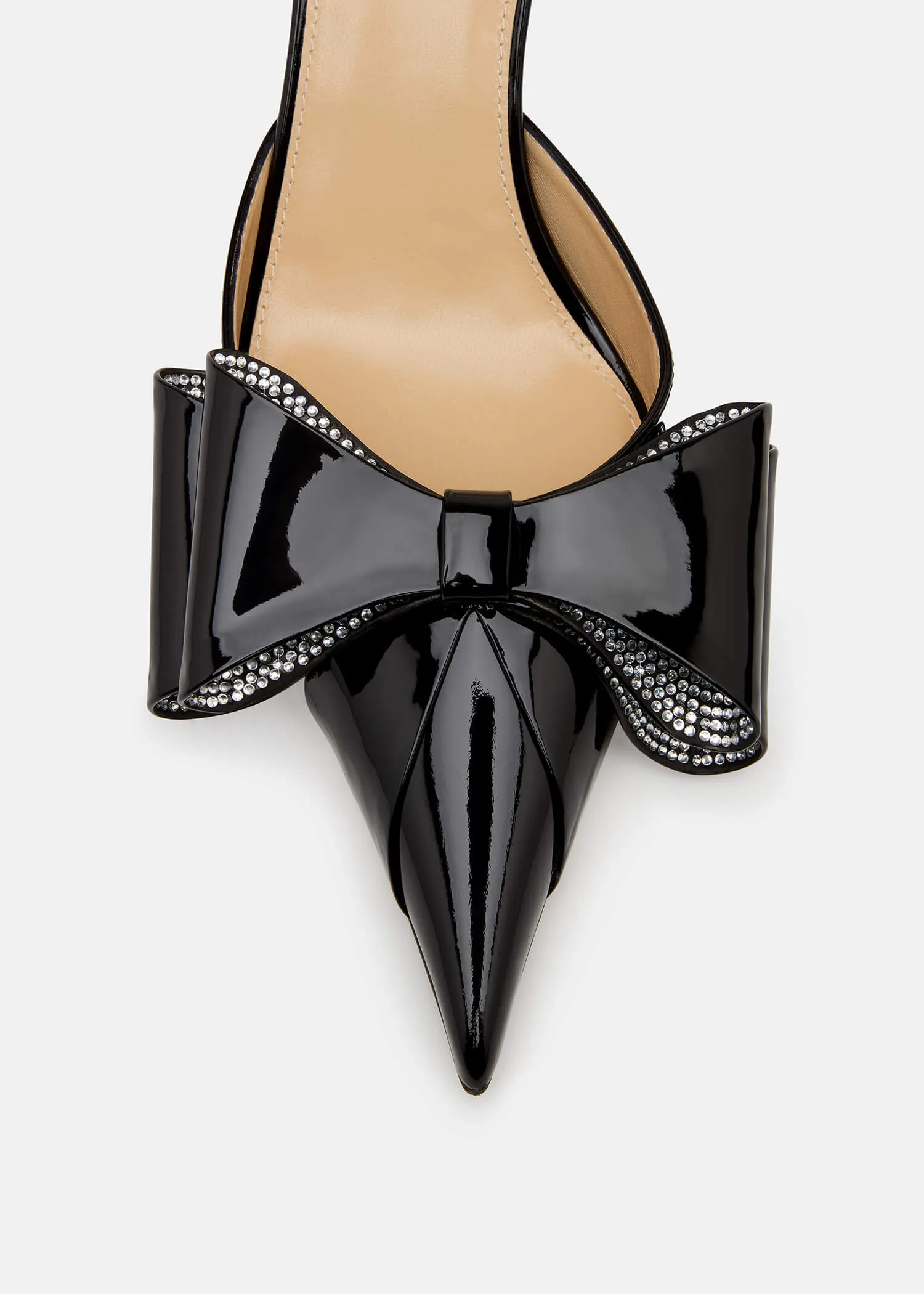 Le Cadeau Patent Slingbacks sold by MACH & MACH product image thumbnail 5