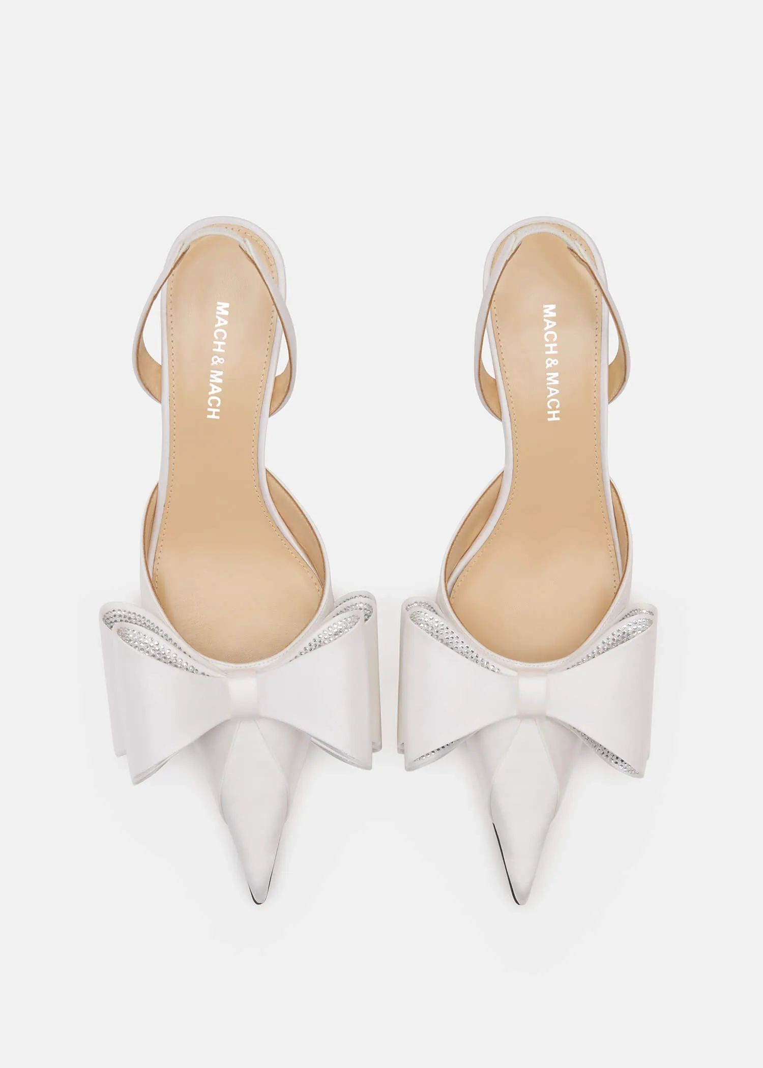 Le Cadeau Satin Slingbacks sold by MACH & MACH product image thumbnail 3