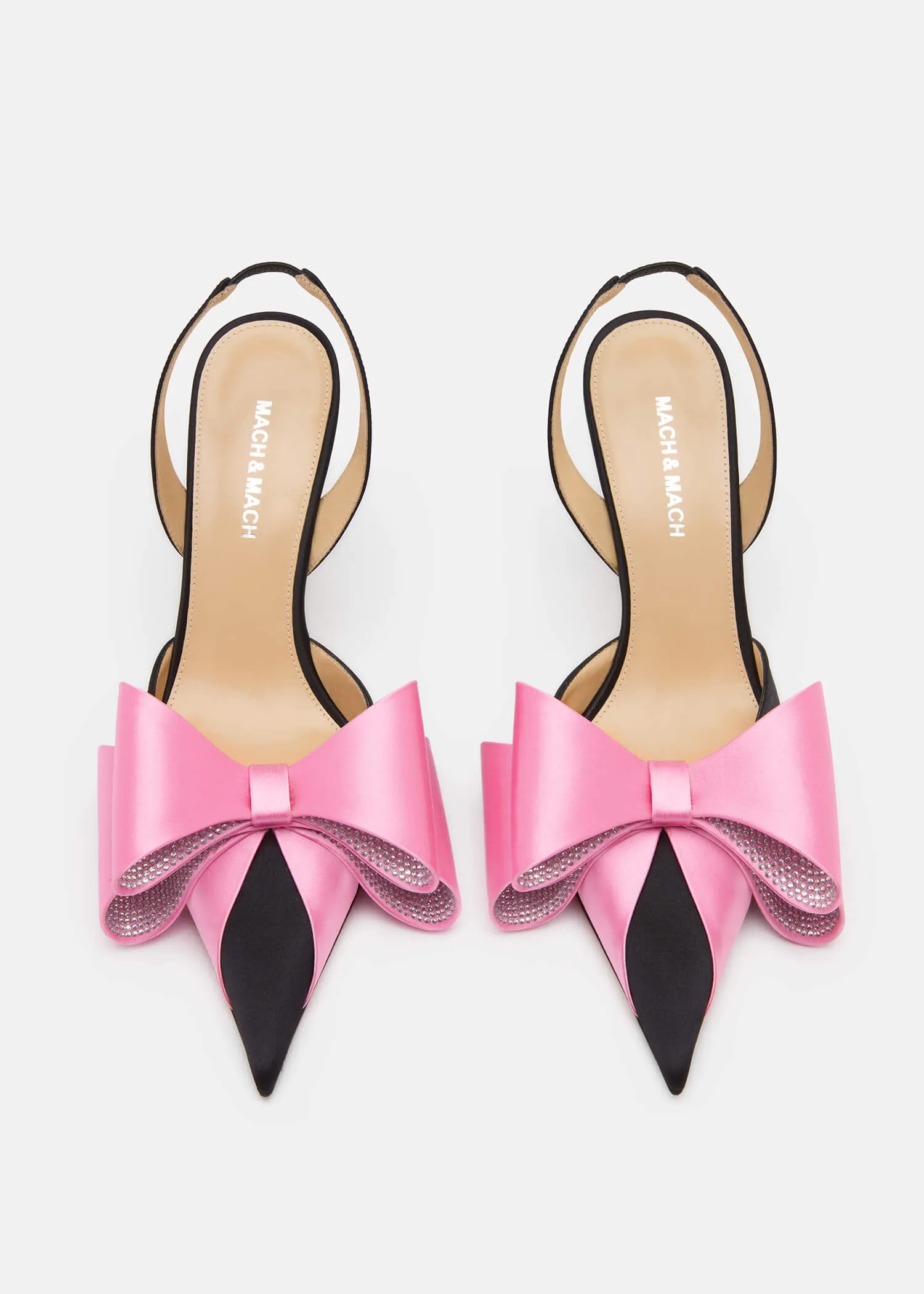 Le Cadeau Satin Slingbacks sold by MACH & MACH product image thumbnail 3
