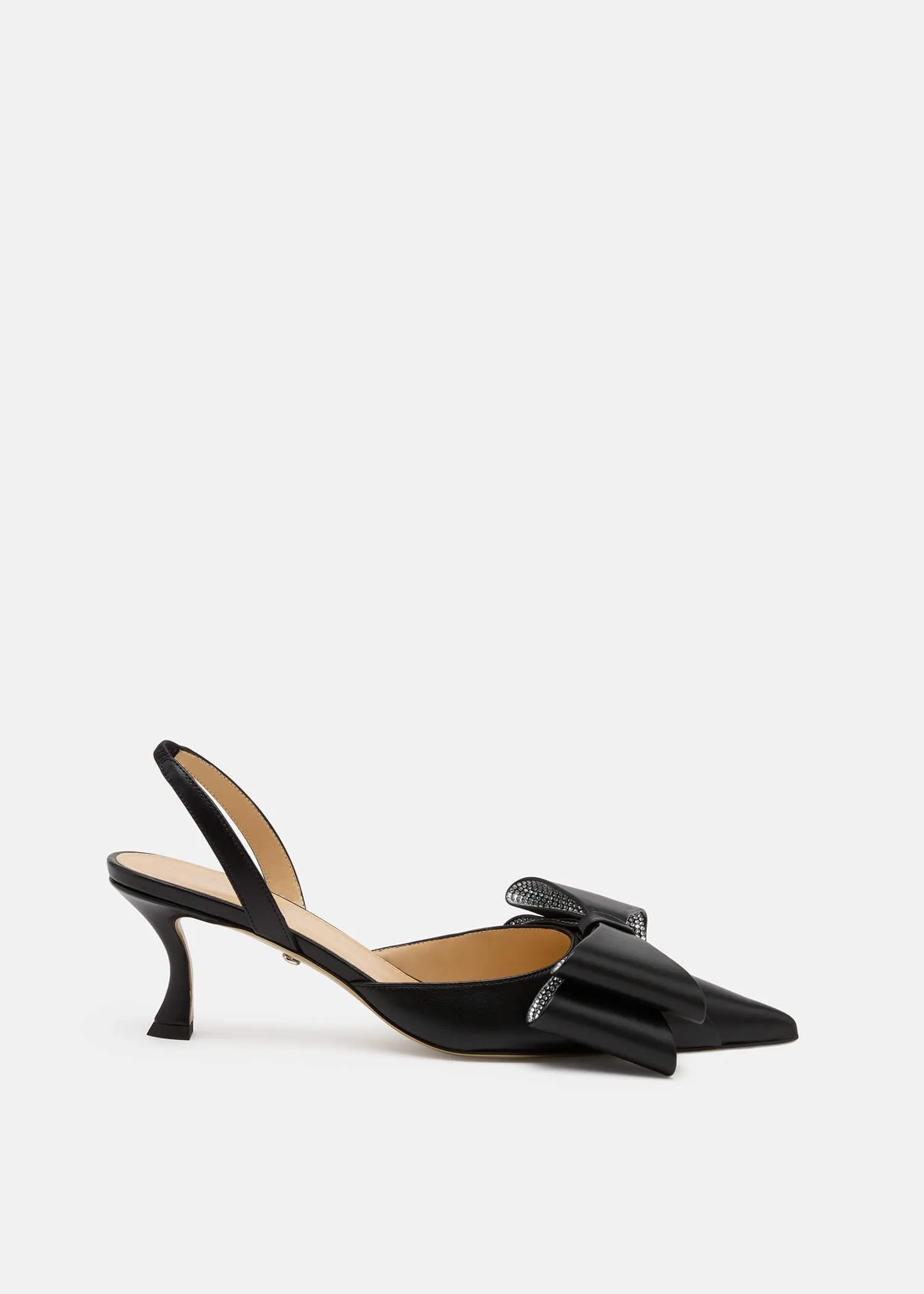 Le Cadeau Leather Slingbacks sold by MACH & MACH