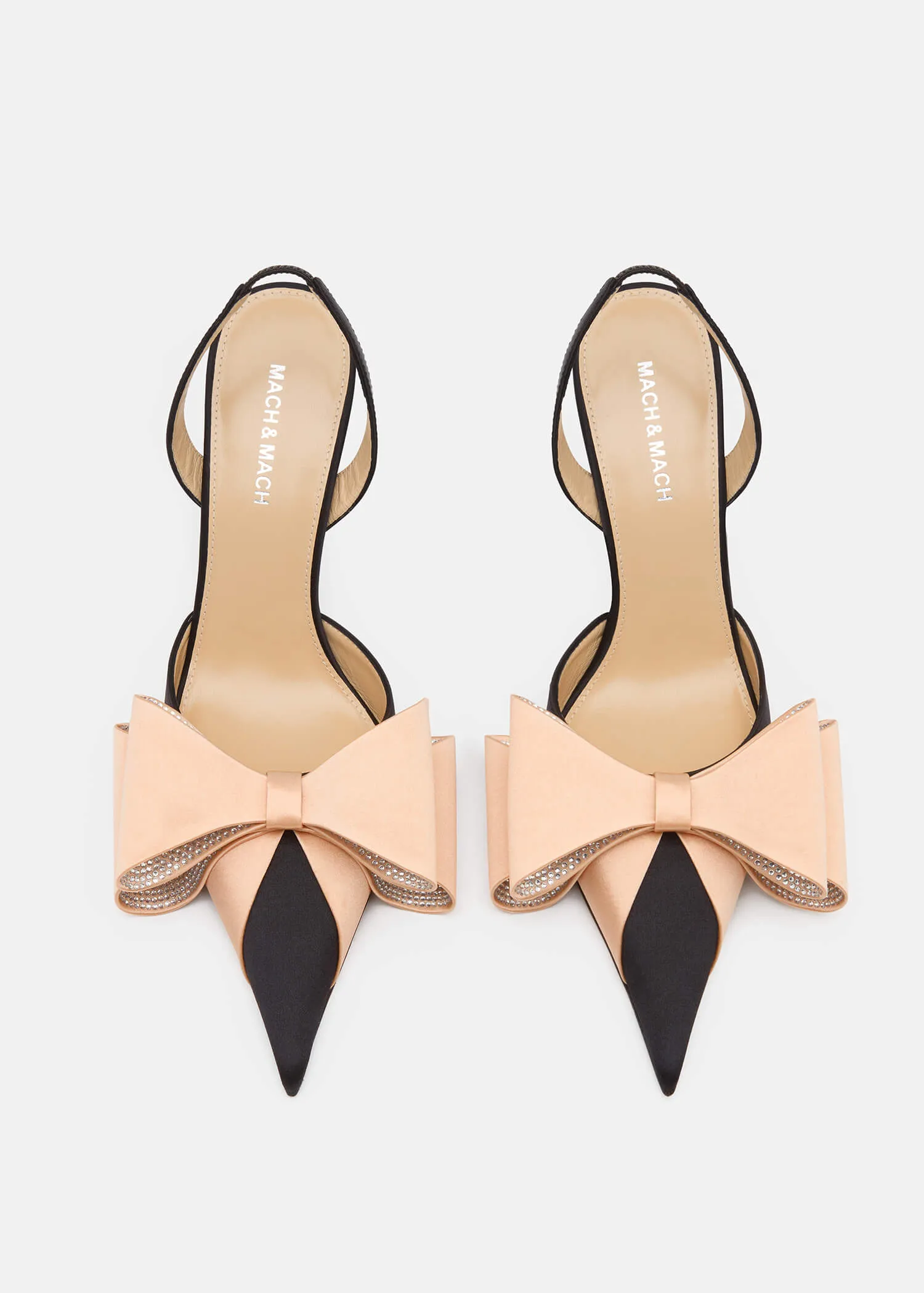 Le Cadeau Satin Slingbacks sold by MACH & MACH product image thumbnail 3
