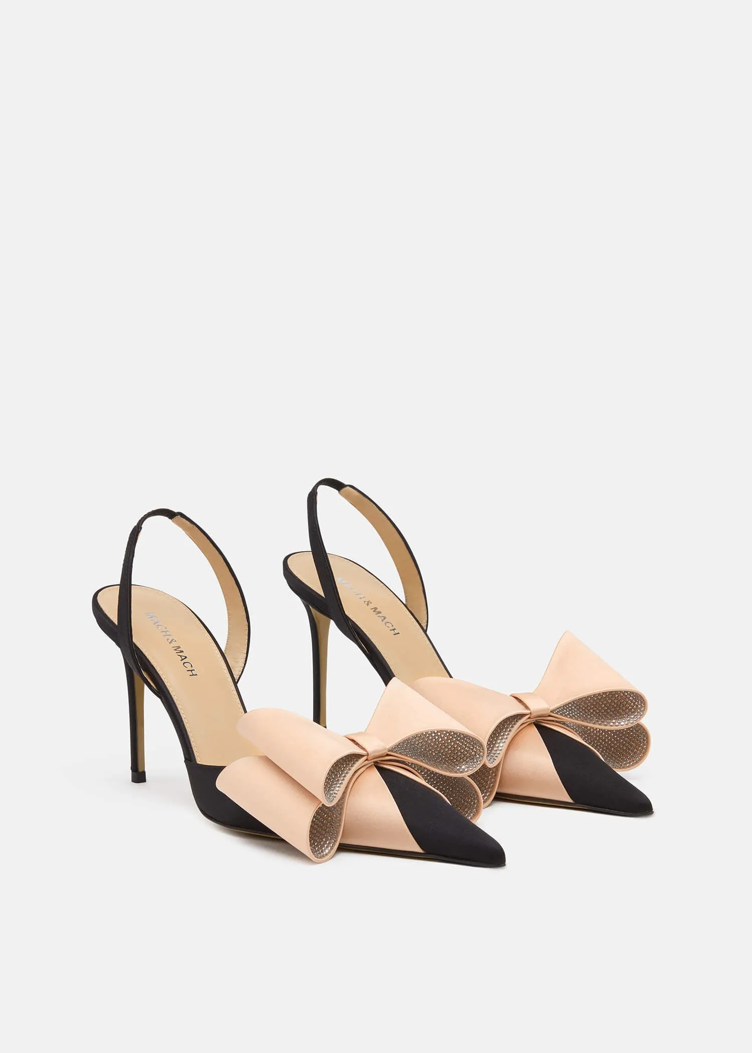 Le Cadeau Satin Slingbacks sold by MACH & MACH product image thumbnail 2