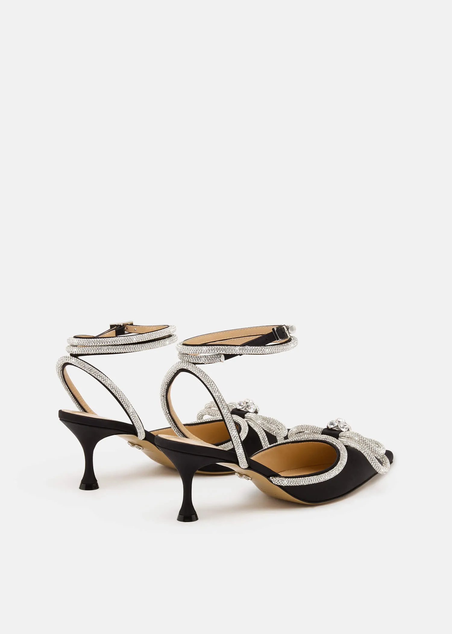 Double Bow Satin Pumps sold by MACH & MACH product image thumbnail 4