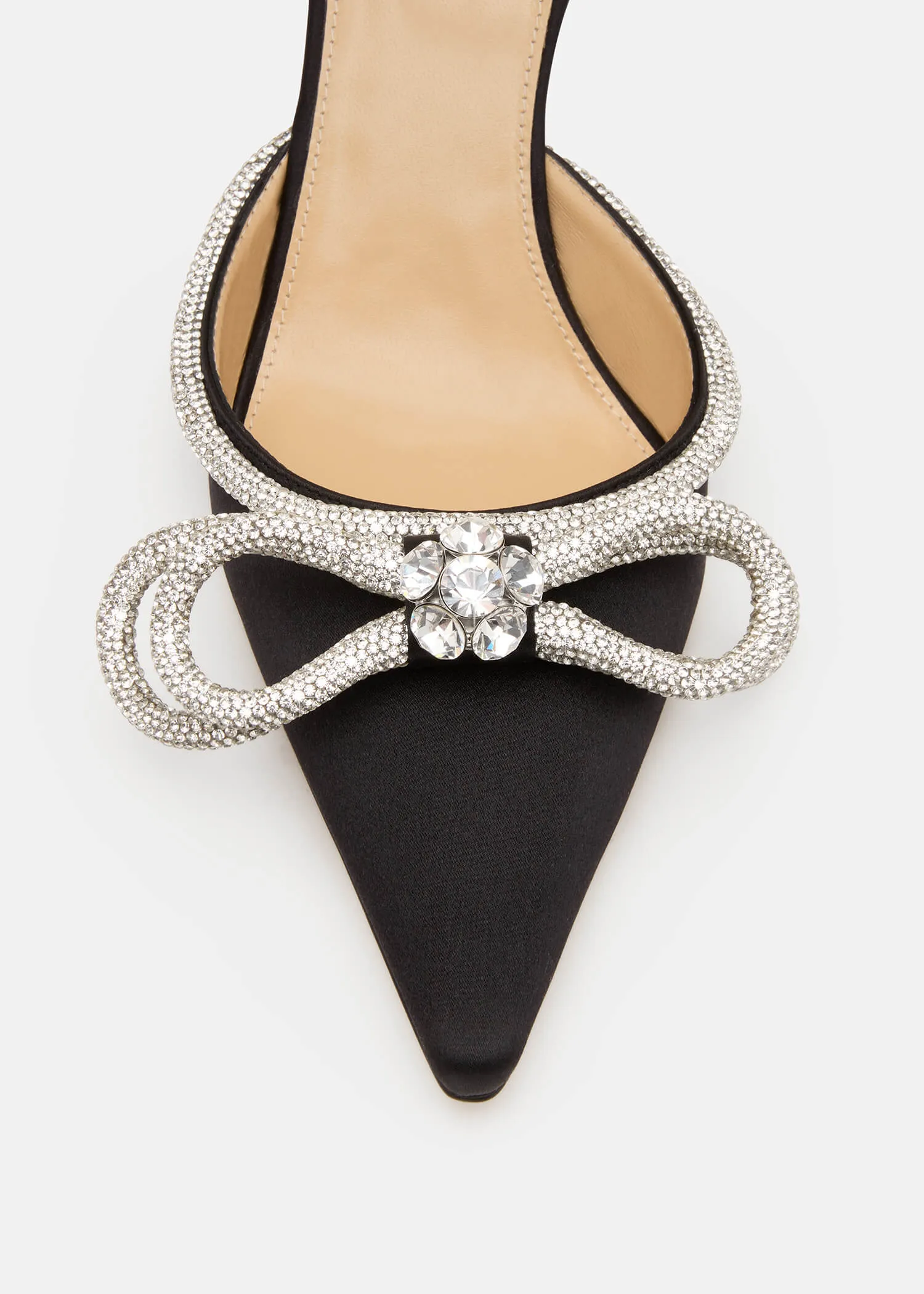 Double Bow Satin Pumps sold by MACH & MACH product image thumbnail 5