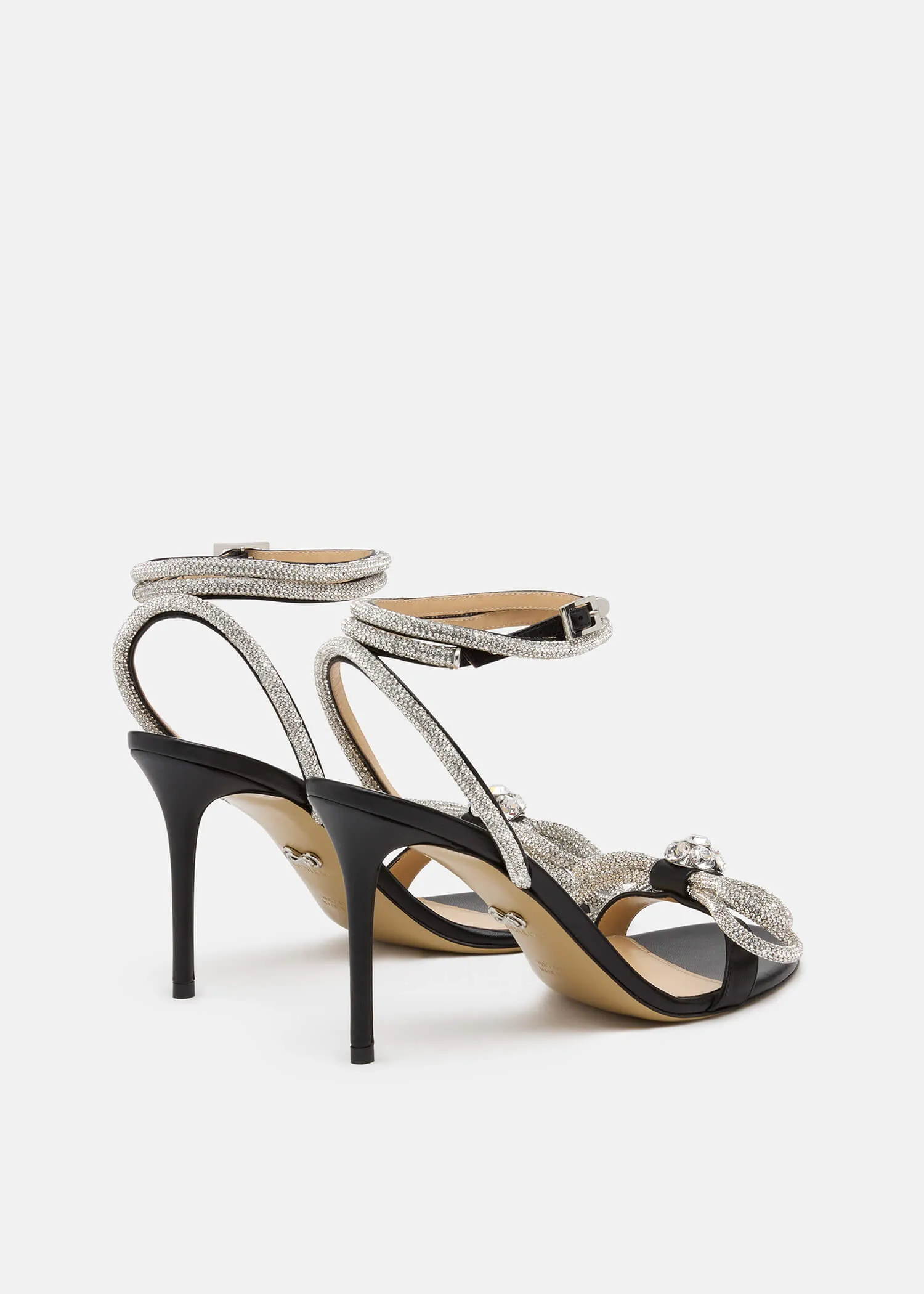 Double Bow Leather Sandals sold by MACH & MACH product image thumbnail 4