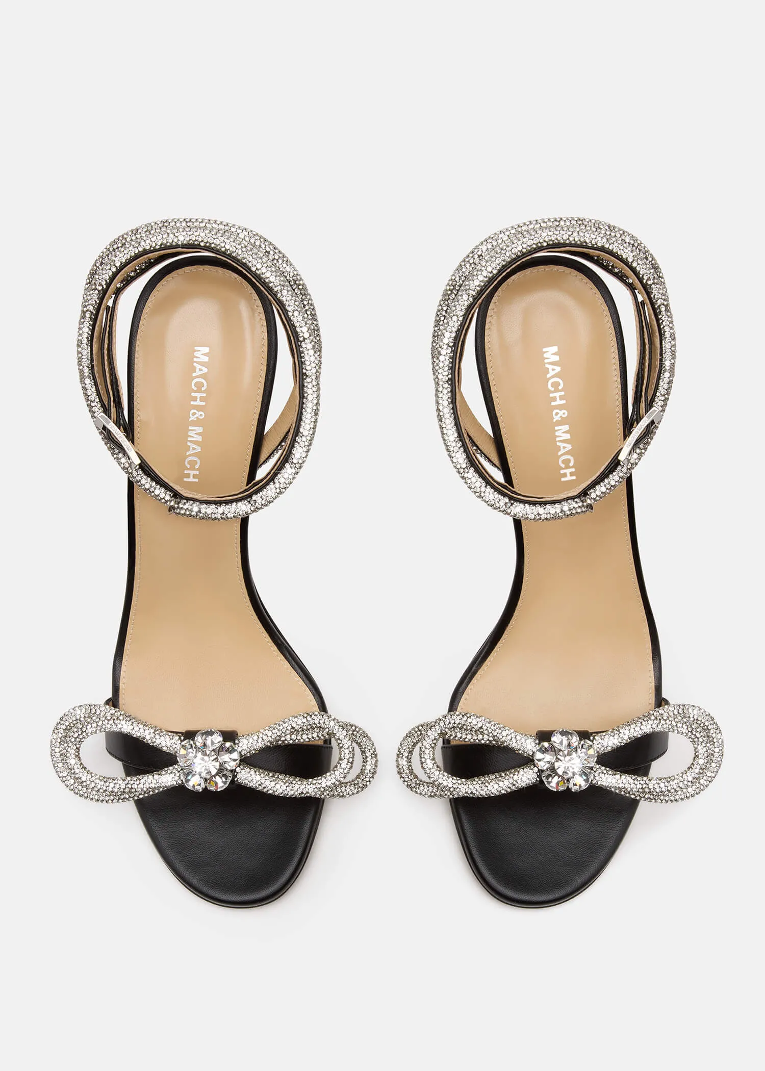 Double Bow Leather Sandals sold by MACH & MACH product image thumbnail 3