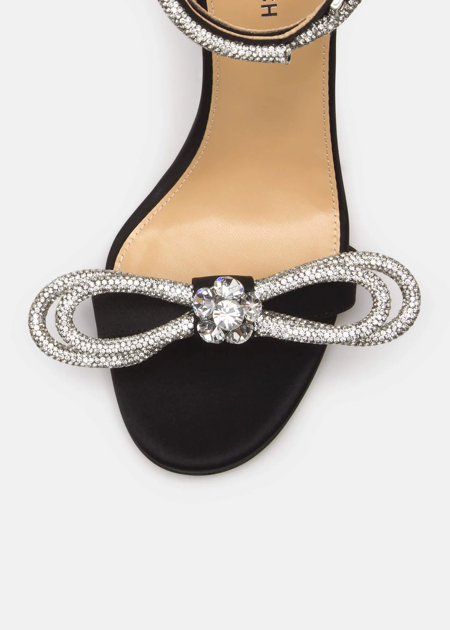 Double Bow Satin Sandals sold by MACH & MACH product image thumbnail 5