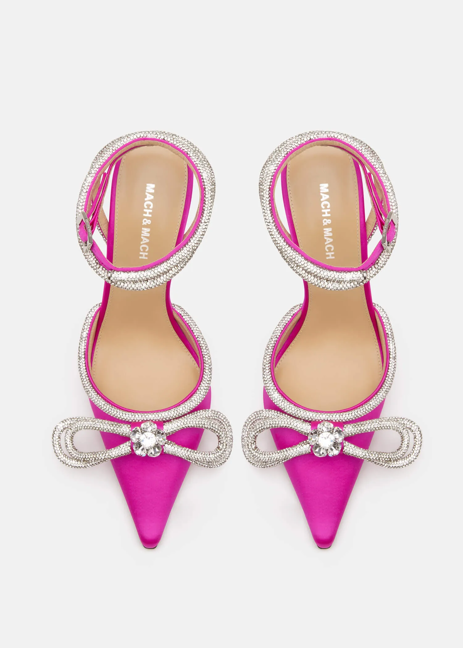 Double Bow Satin Pumps sold by MACH & MACH product image thumbnail 3