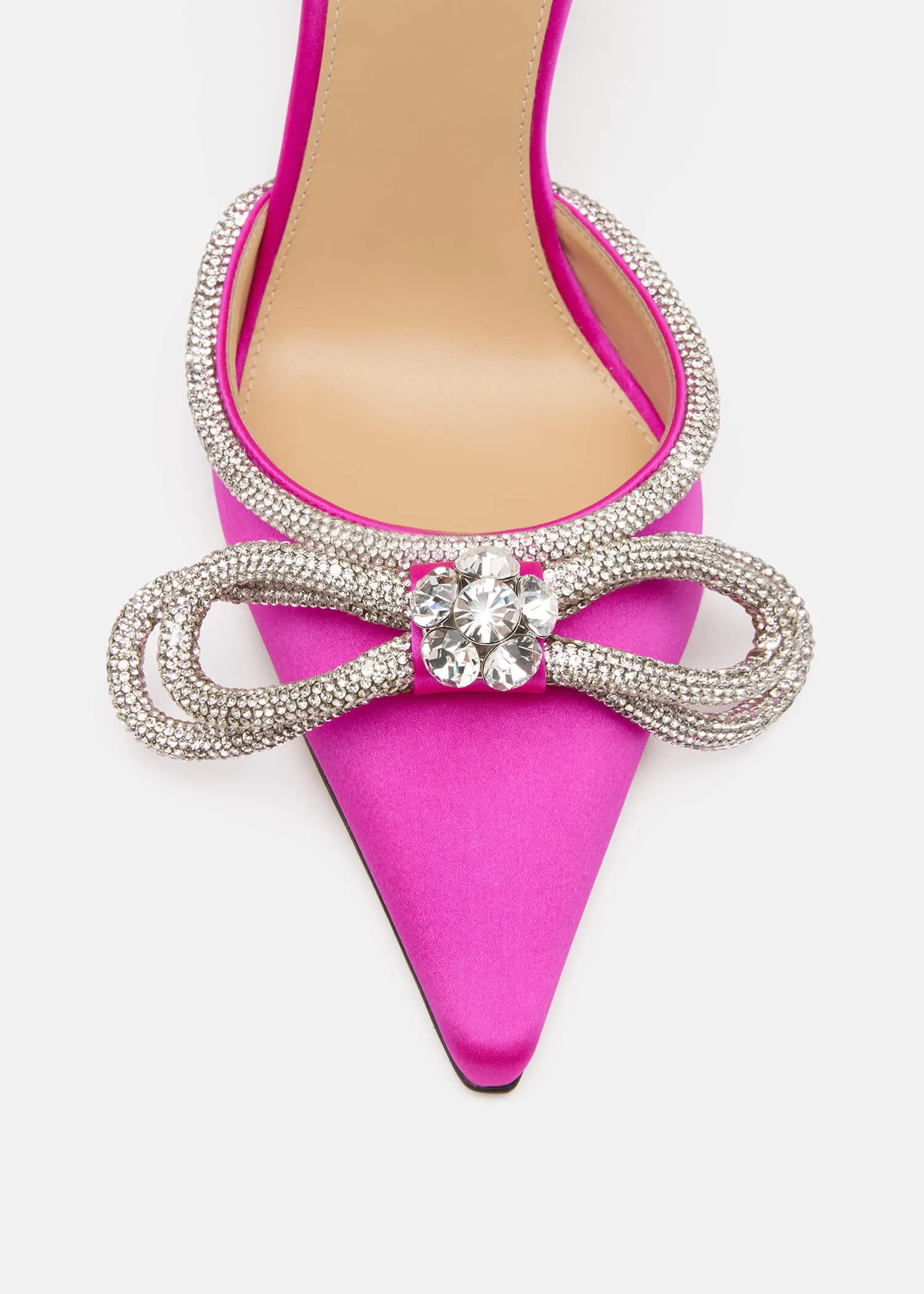 Double Bow Satin Pumps sold by MACH & MACH product image thumbnail 5