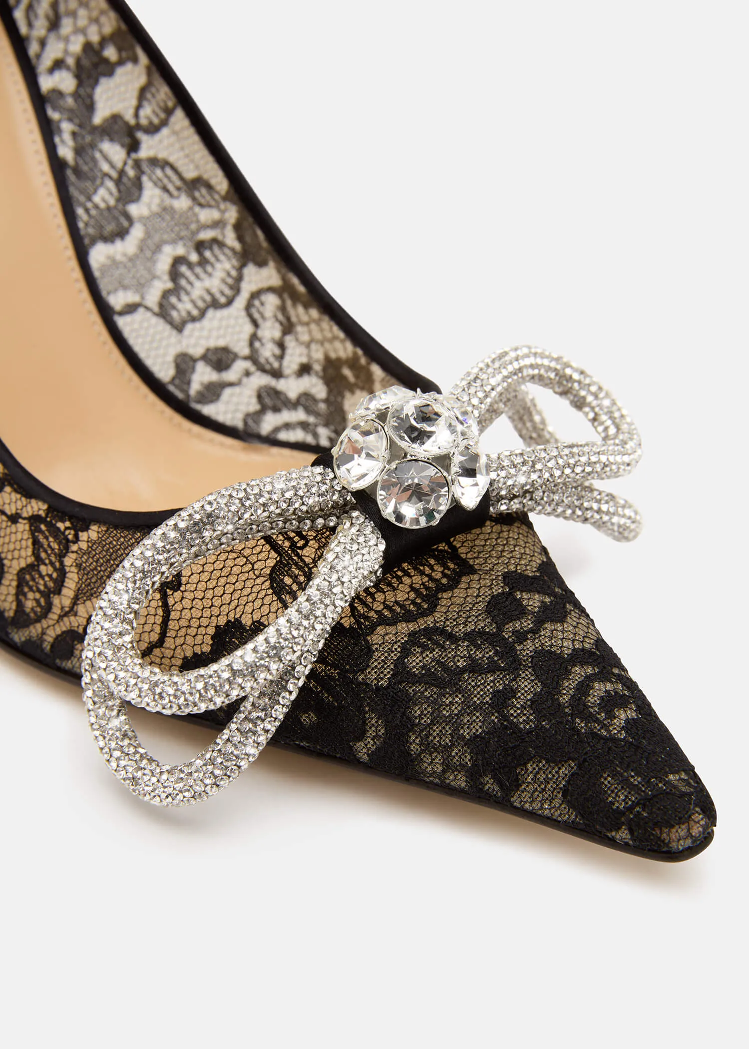 Double Bow Lace Pumps sold by MACH & MACH product image thumbnail 5